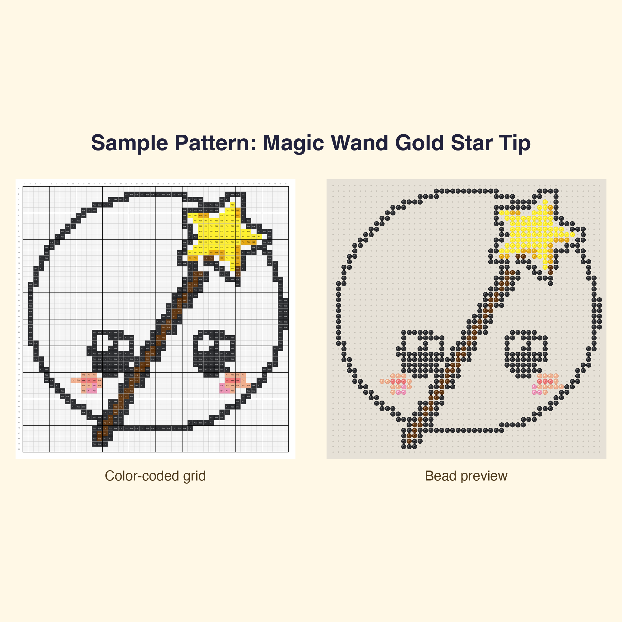 Cute Magic Unicorns Fantasy Perler Bead Pattern Bundle | 48 Designs | Hama Bead Compatible | PDF Digital Download