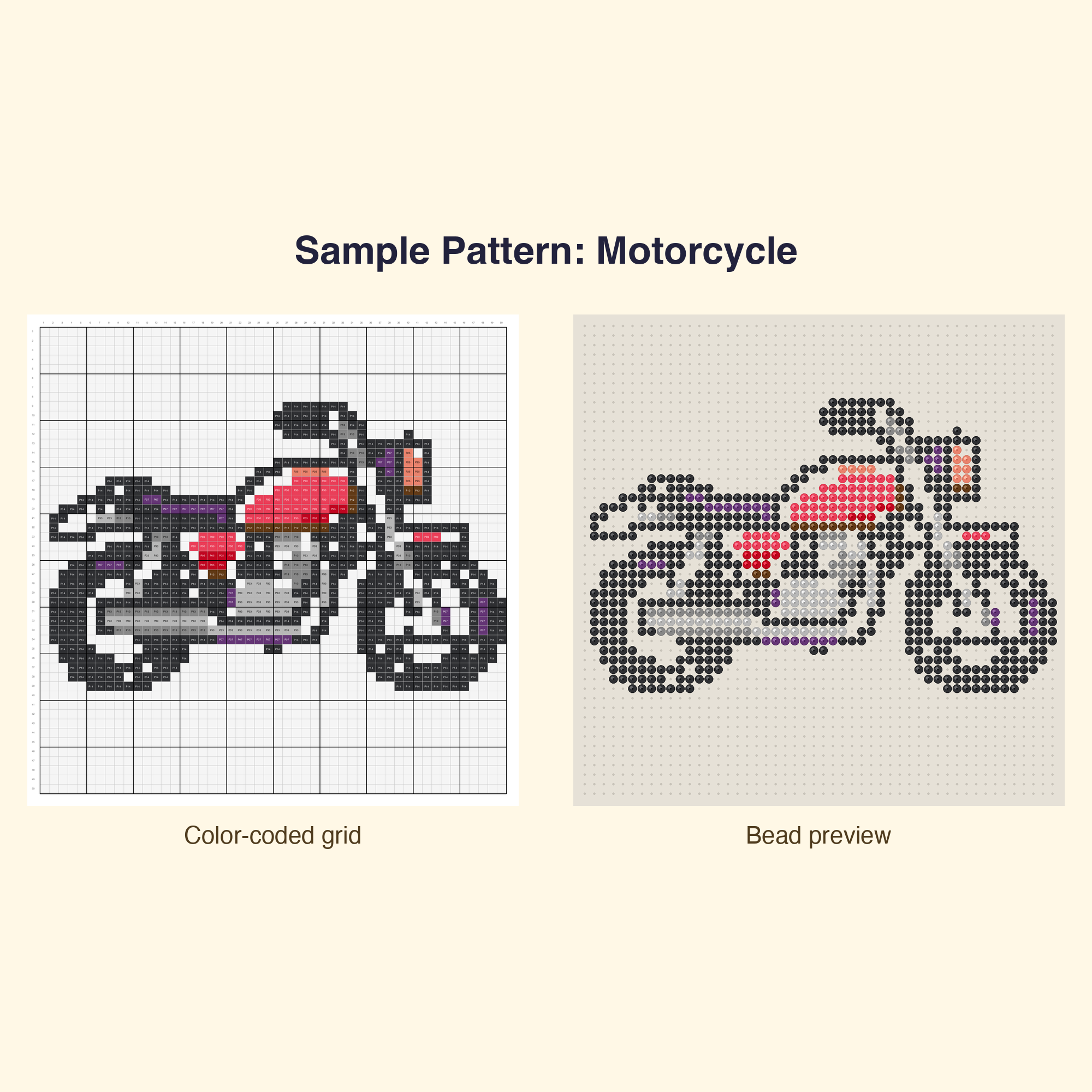 Cute Kawaii Vehicles Perler Bead Pattern Bundle | 48 Designs | Hama Bead Compatible | PDF Digital Download