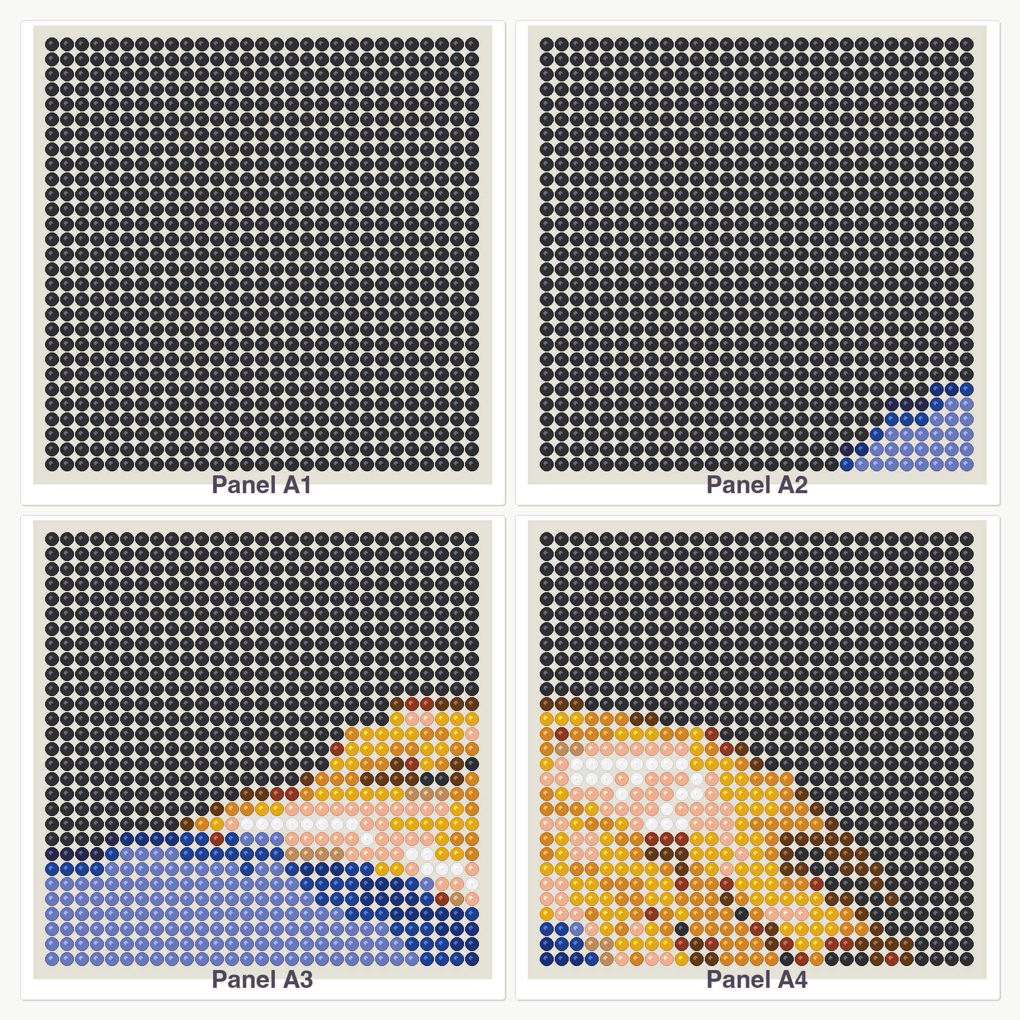 Girl with a Pearl Earring Perler Bead Pattern, 5x5 Multi-Panel (25 Boards) (PDF Digital Download)