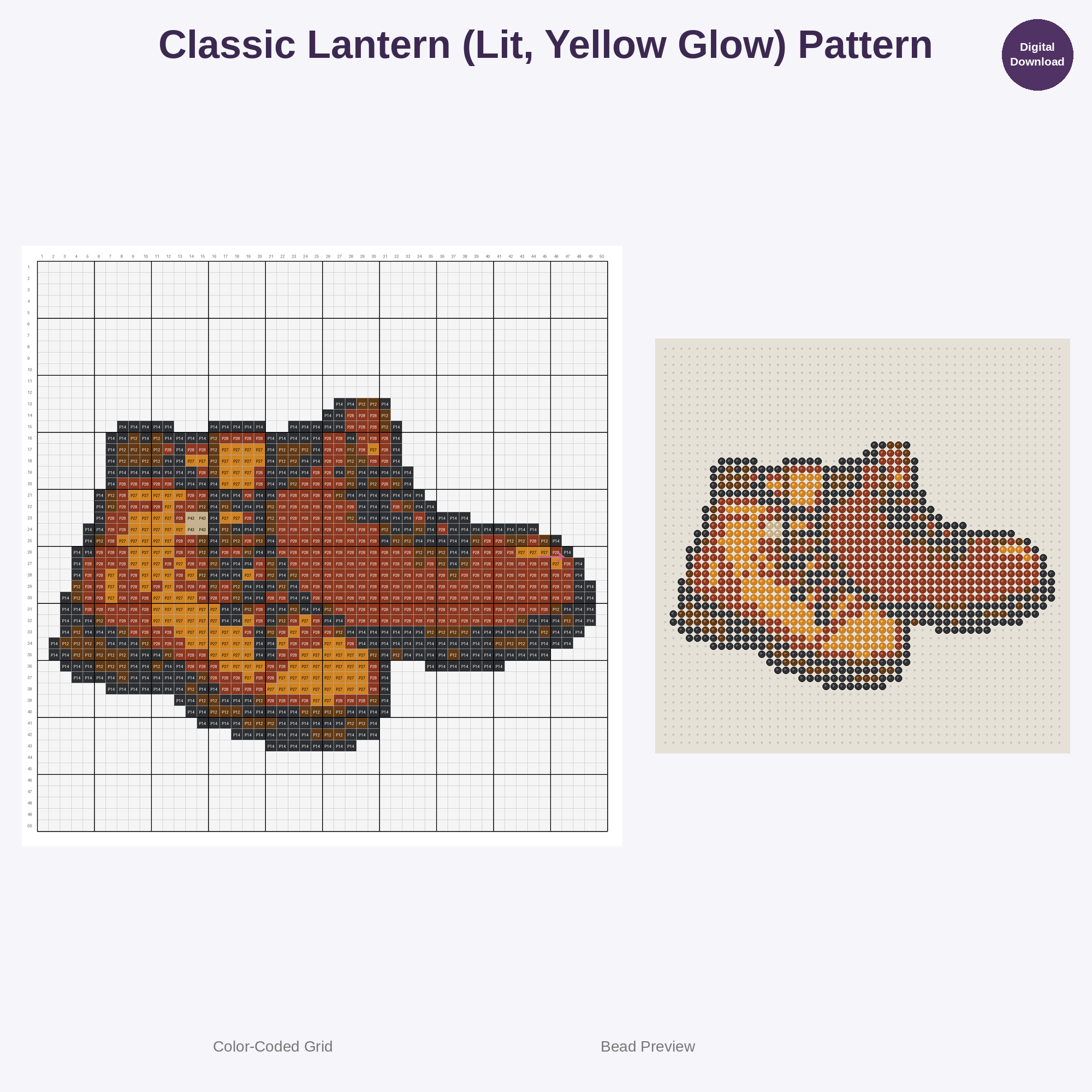 Kawaii Explorer's Kit Perler Bead Patterns Bundle, 48 Designs (PDF Digital Download)