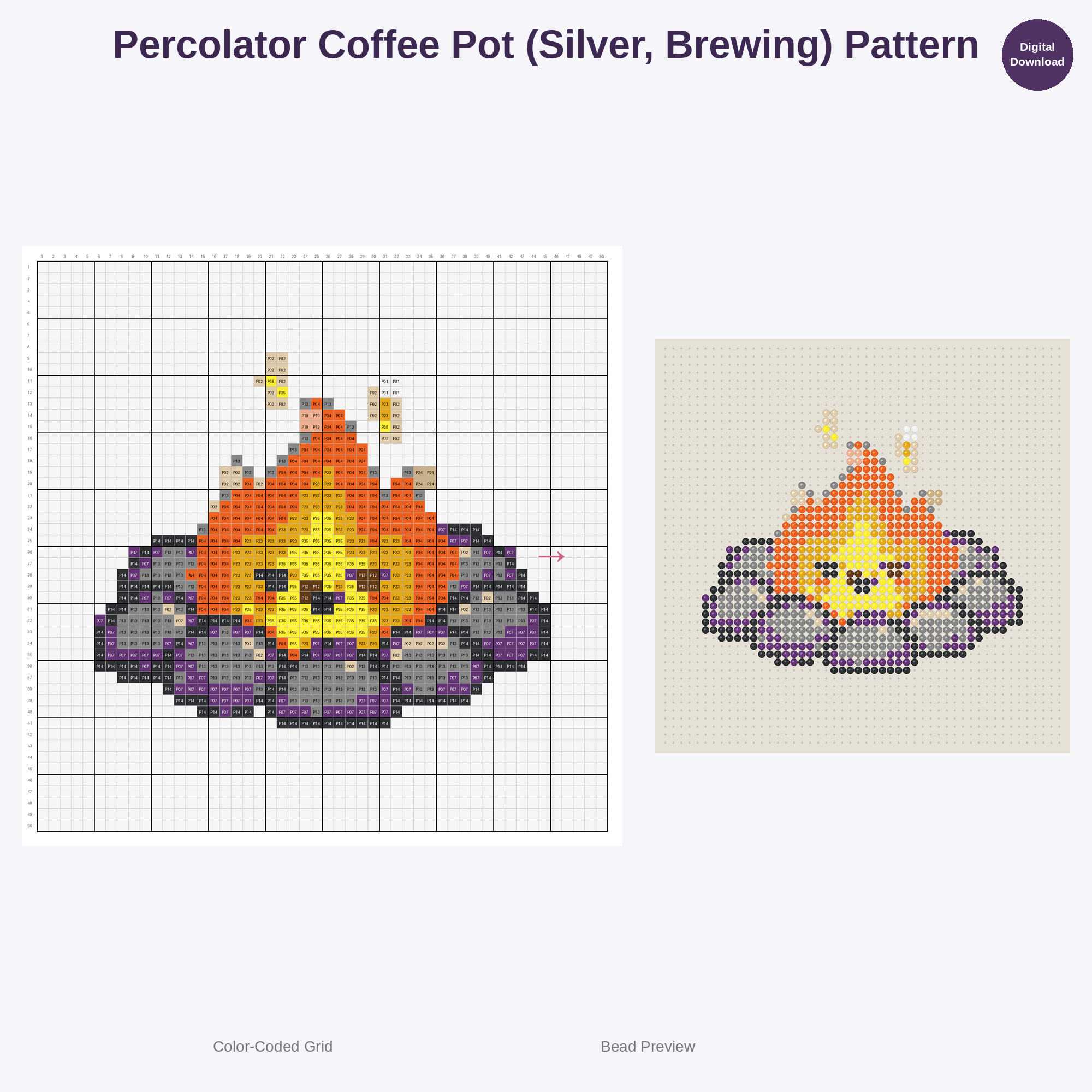 Kawaii Explorer's Kit Perler Bead Patterns Bundle, 48 Designs (PDF Digital Download)