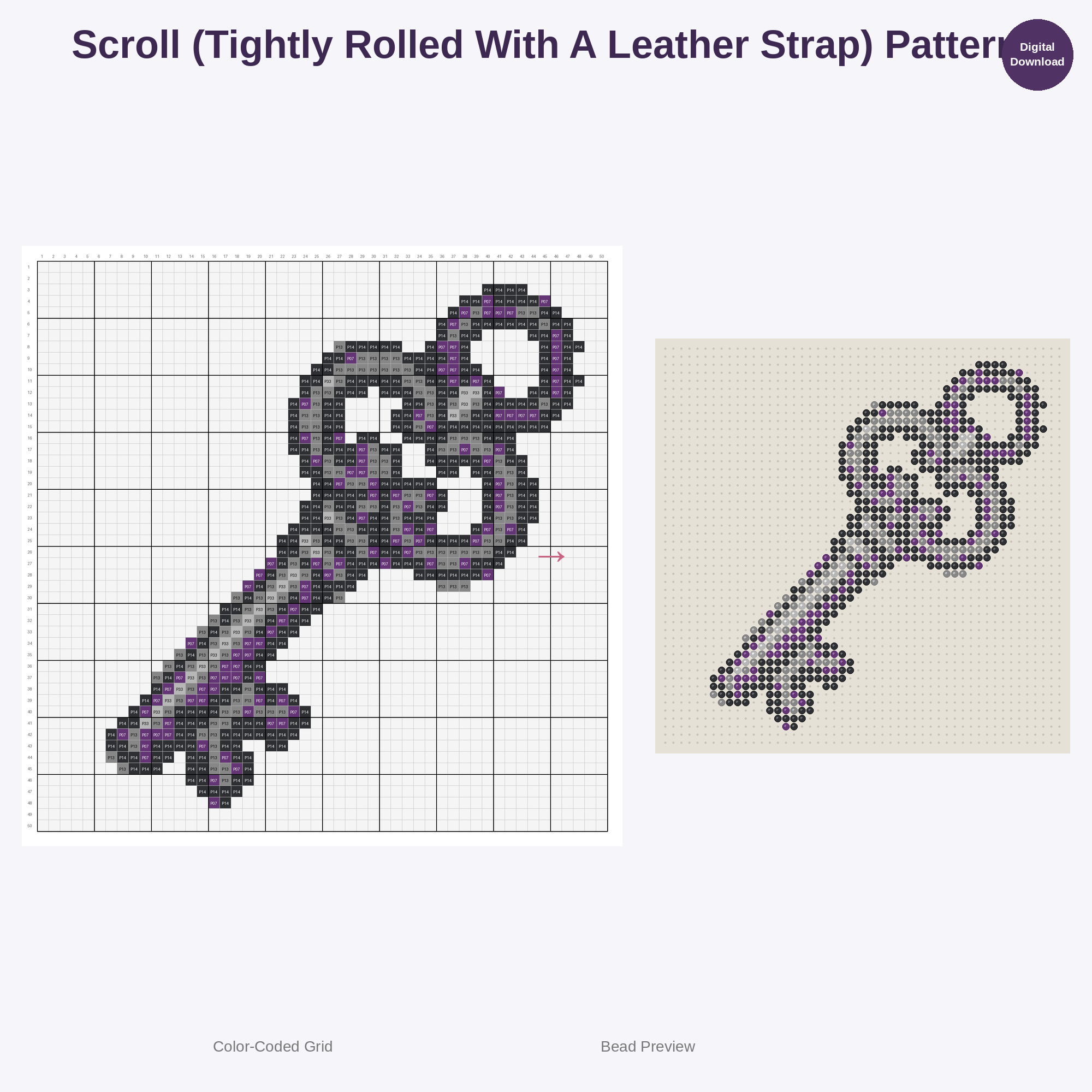 Arcane Library Treasures Perler Bead Patterns Bundle, 48 Designs (PDF Digital Download)