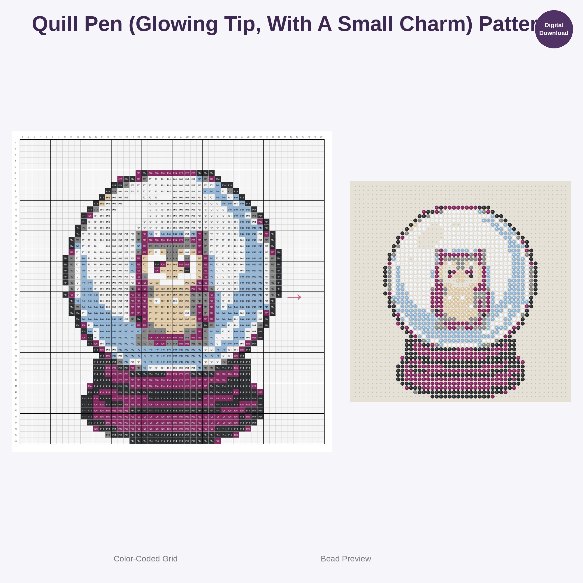 Arcane Library Treasures Perler Bead Patterns Bundle, 48 Designs (PDF Digital Download)