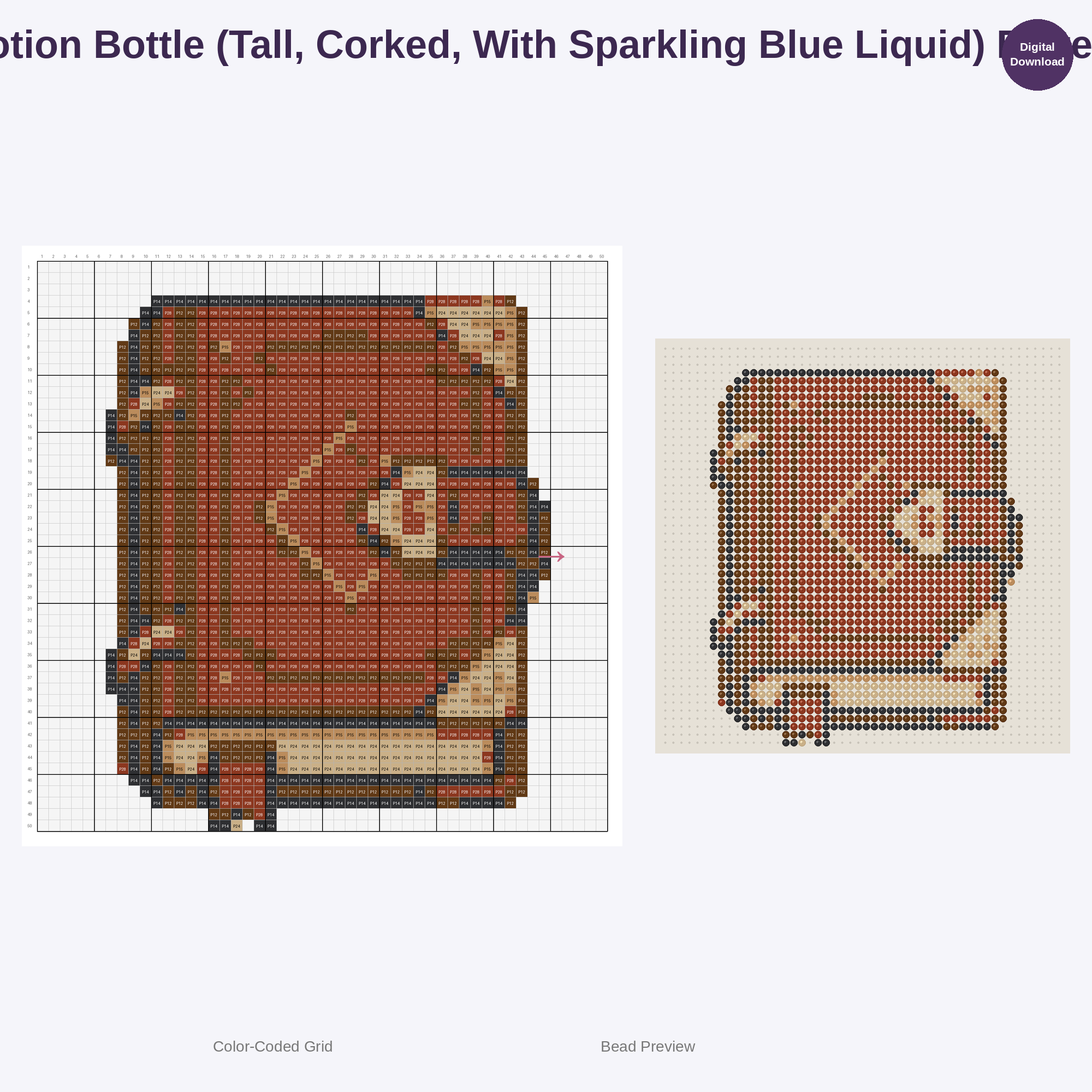 Arcane Library Treasures Perler Bead Patterns Bundle, 48 Designs (PDF Digital Download)