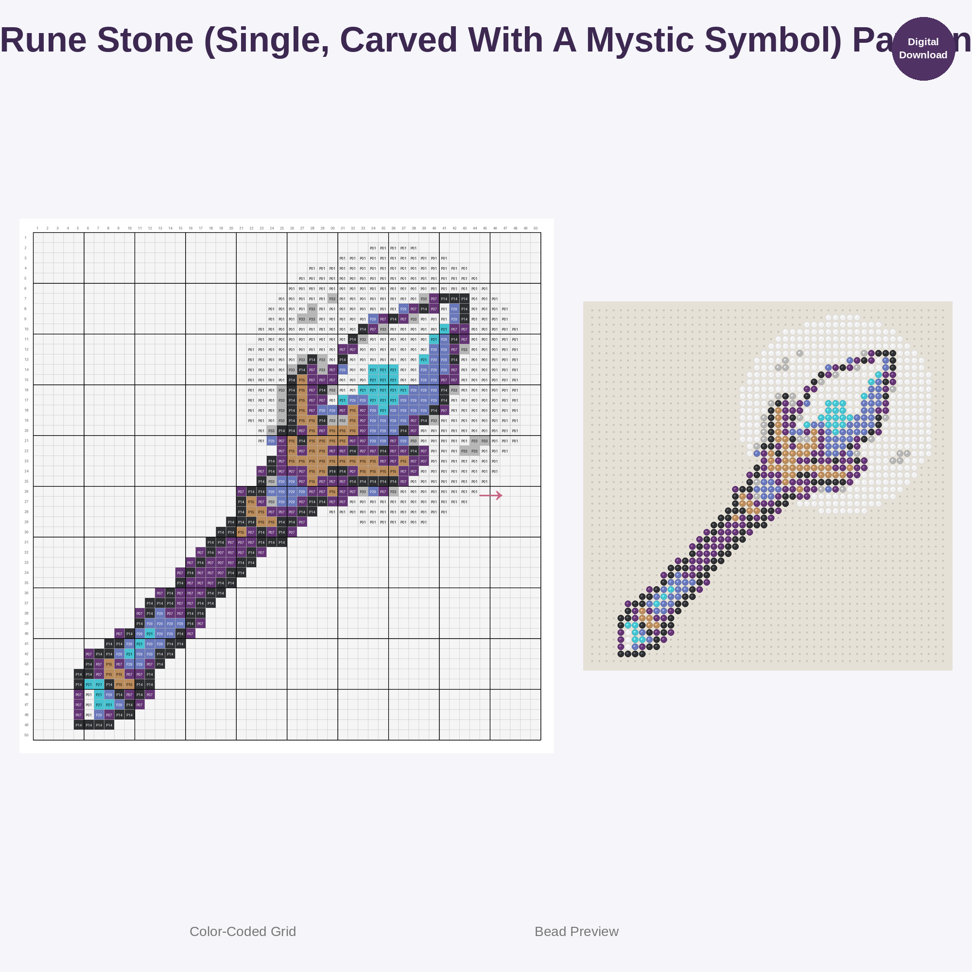 Arcane Library Treasures Perler Bead Patterns Bundle, 48 Designs (PDF Digital Download)