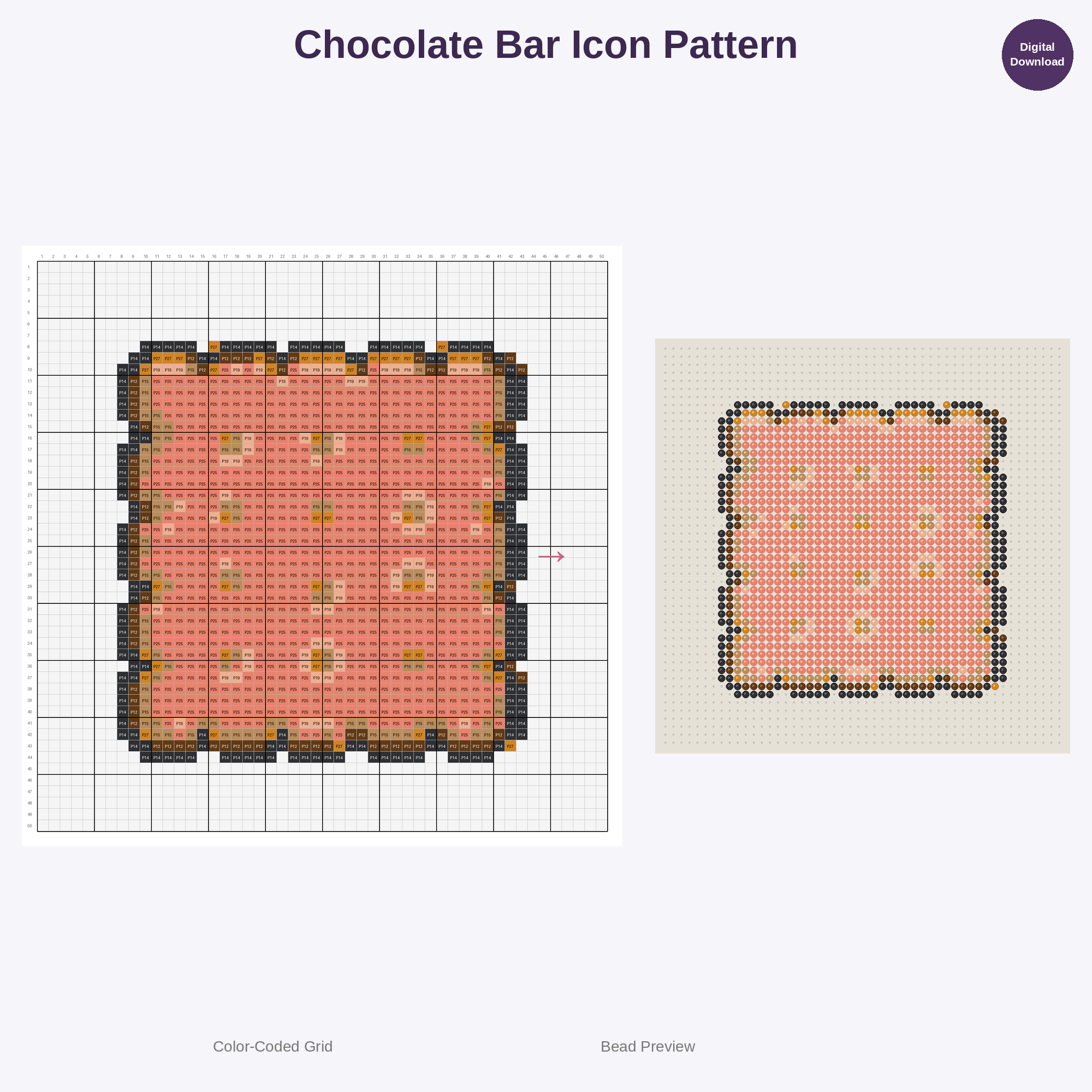 Cozy Campfire & Stargazing Adventures Perler Bead Patterns Bundle, 48 Designs (PDF Digital Download)
