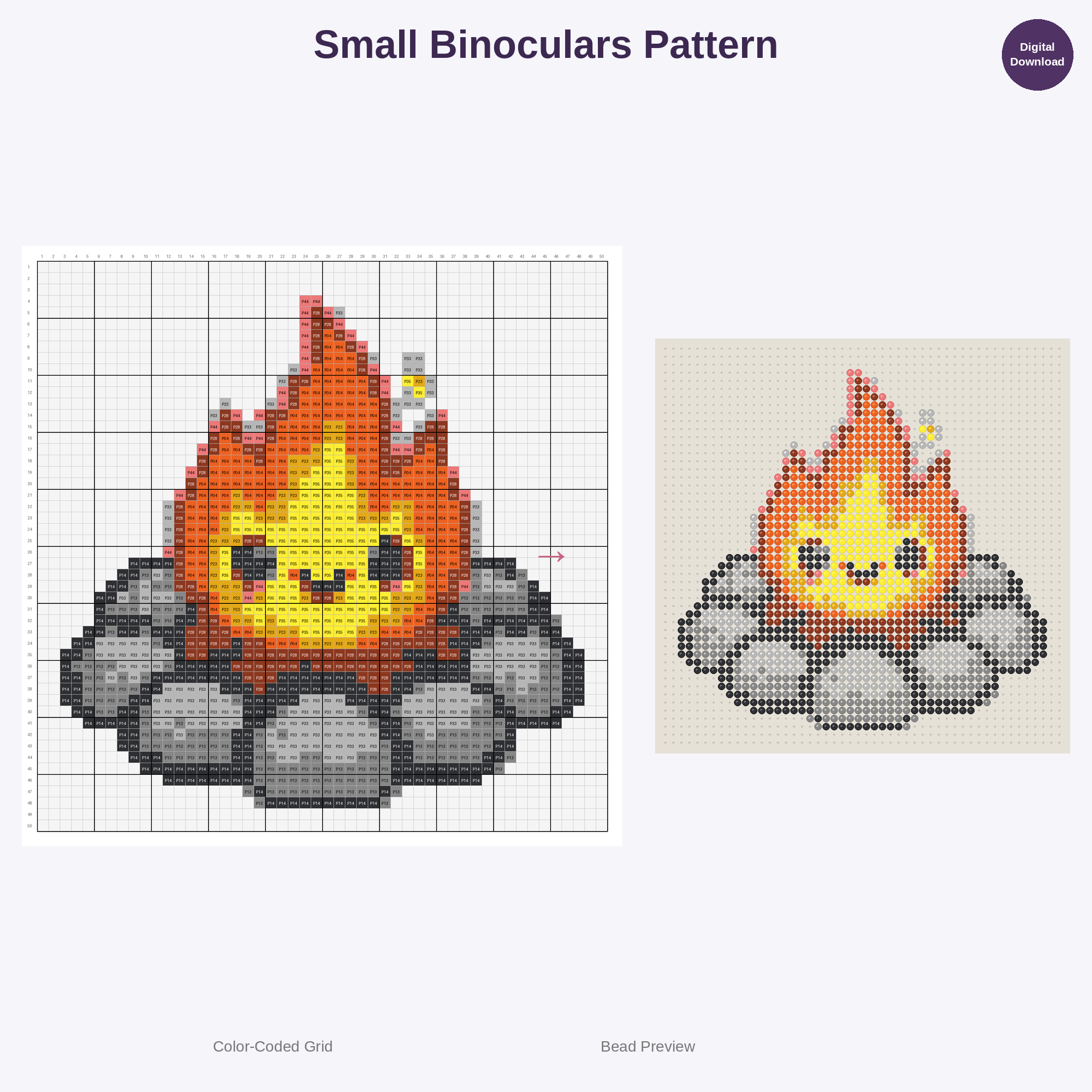 Cozy Campfire & Stargazing Adventures Perler Bead Patterns Bundle, 48 Designs (PDF Digital Download)