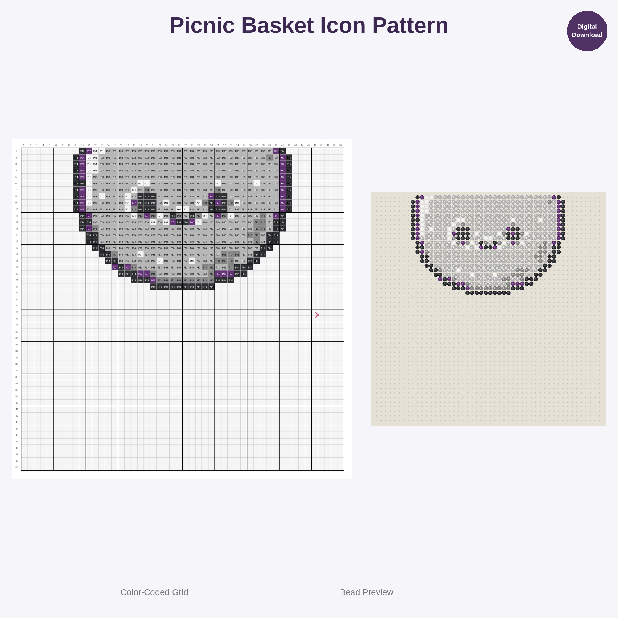 Cozy Campfire & Stargazing Adventures Perler Bead Patterns Bundle, 48 Designs (PDF Digital Download)