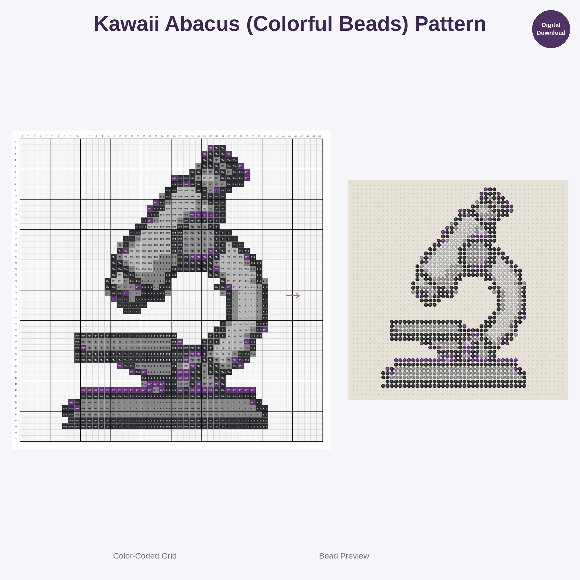 Curious Inventor's Lab Perler Bead Patterns Bundle, 48 Designs (PDF Digital Download)