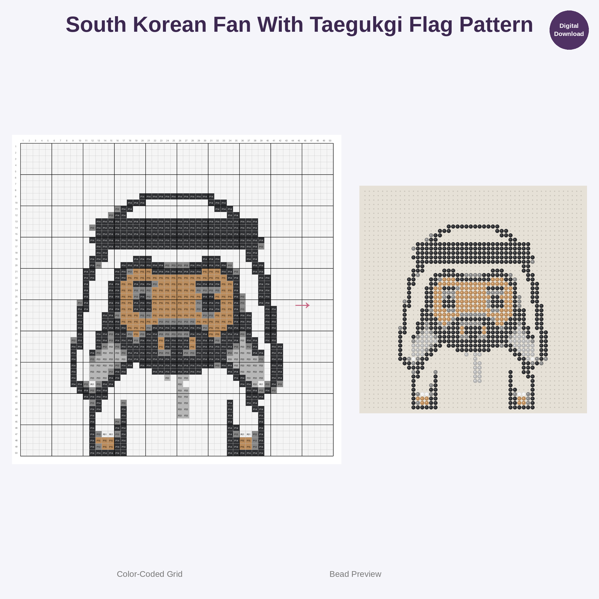 Global Football Fan Fiesta Perler Bead Patterns Bundle, 48 Designs (PDF Digital Download)