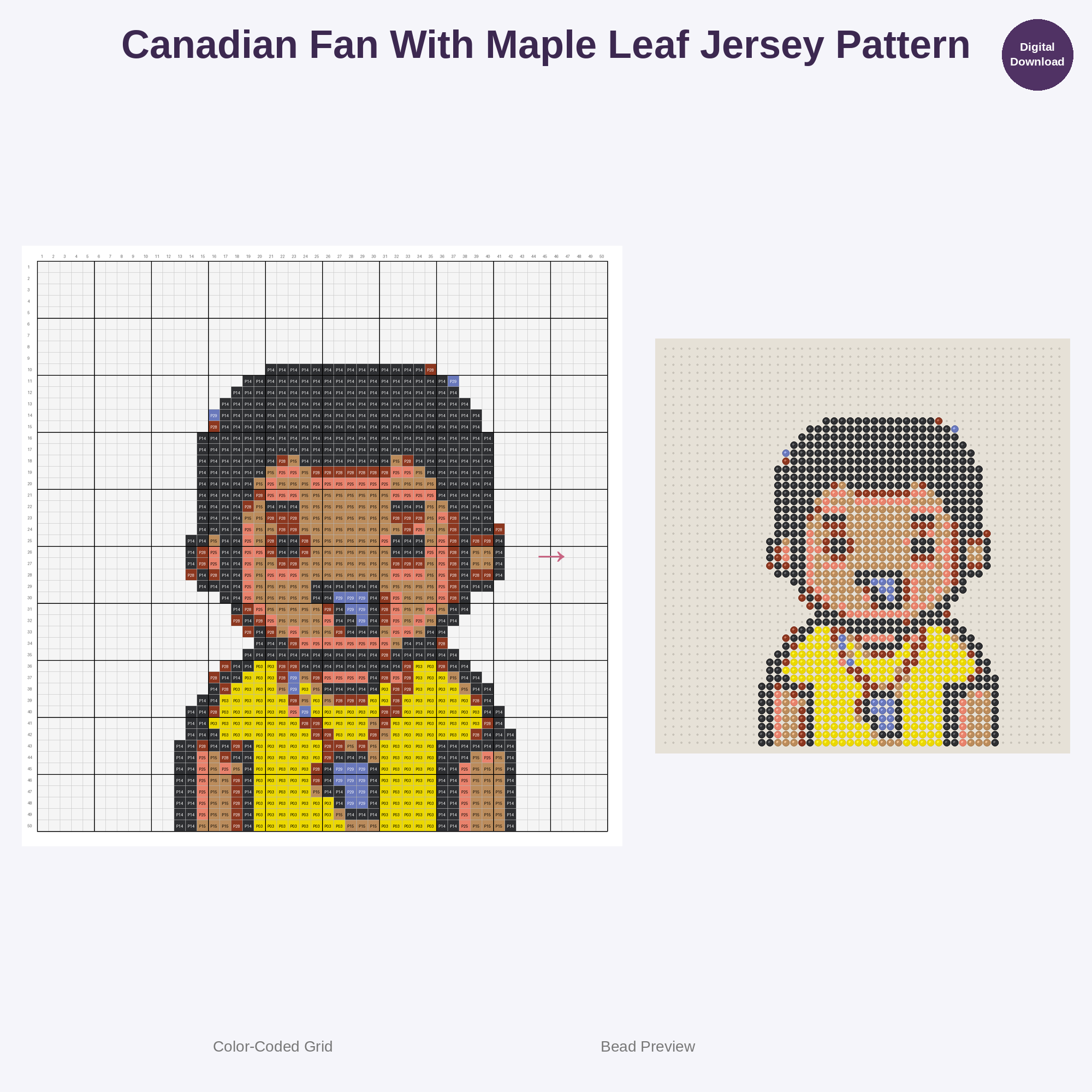 Global Football Fan Fiesta Perler Bead Patterns Bundle, 48 Designs (PDF Digital Download)