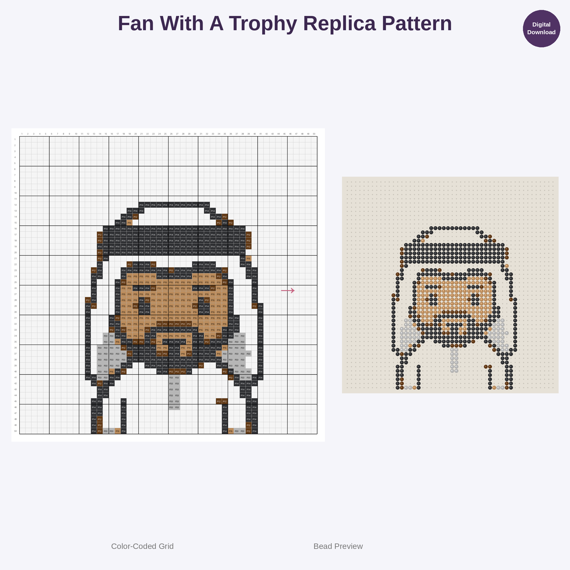 Global Football Fan Fiesta Perler Bead Patterns Bundle, 48 Designs (PDF Digital Download)