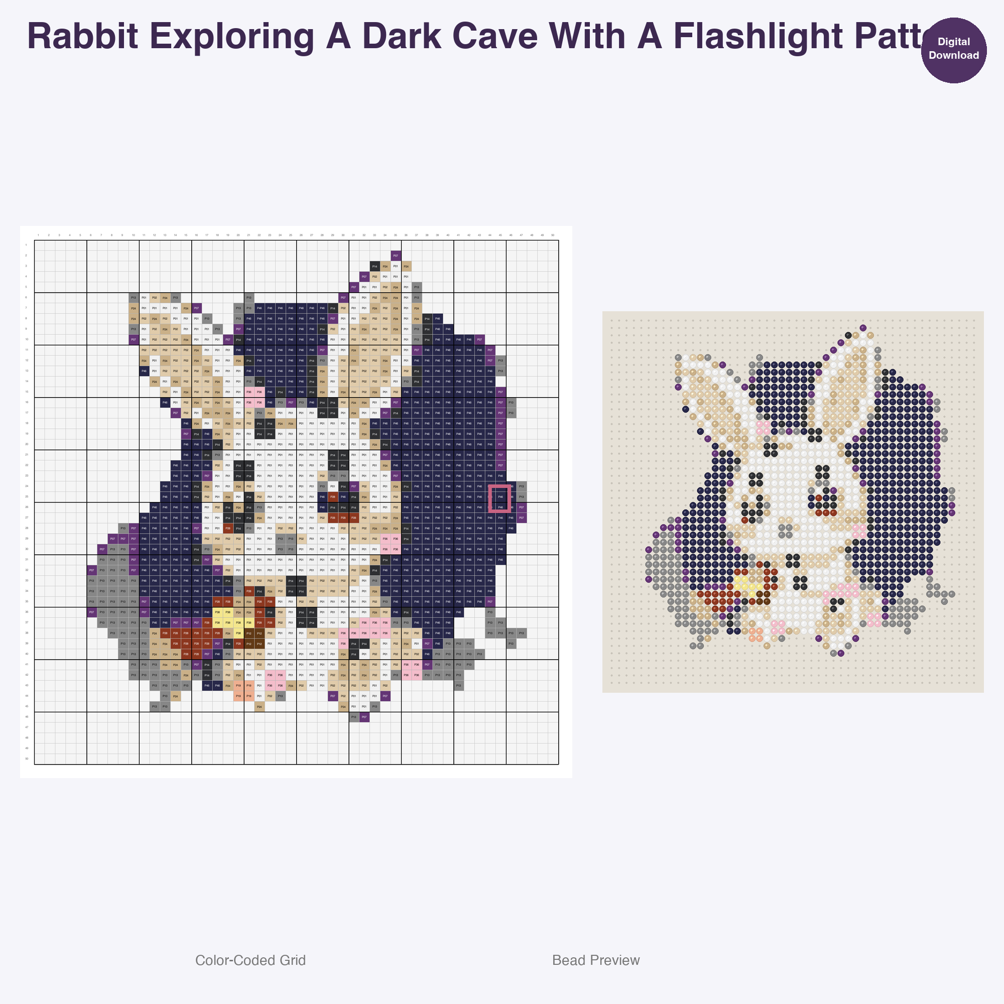 Globetrotting Animal Adventures Perler Bead Patterns, 48 Designs x 3 Grid Sizes (29x29 + 50x50 + 128x128), Fuse Bead PDF Digital Download
