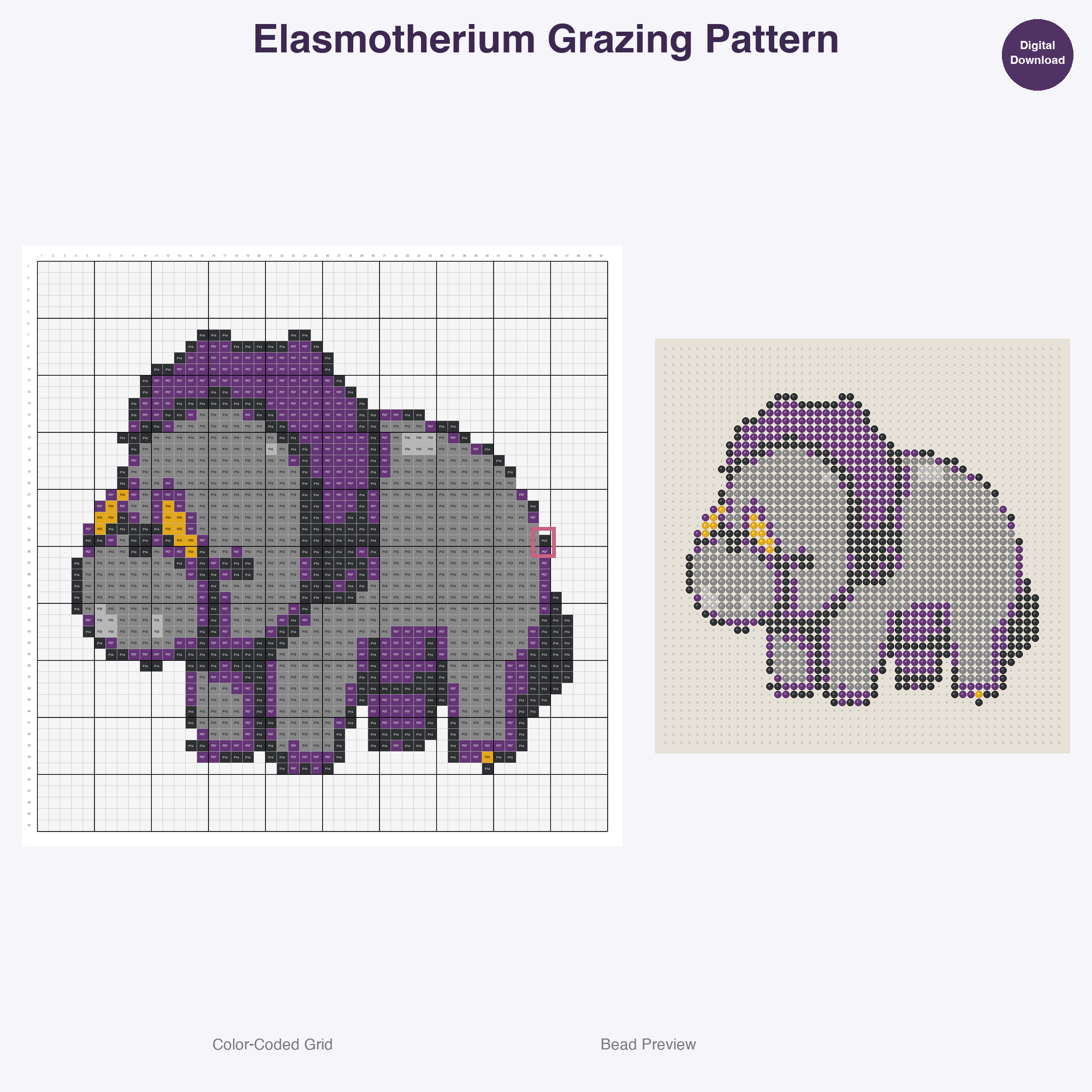 Ice Age Adorables Perler Bead Patterns Bundle, 48 Designs (PDF Digital Download)