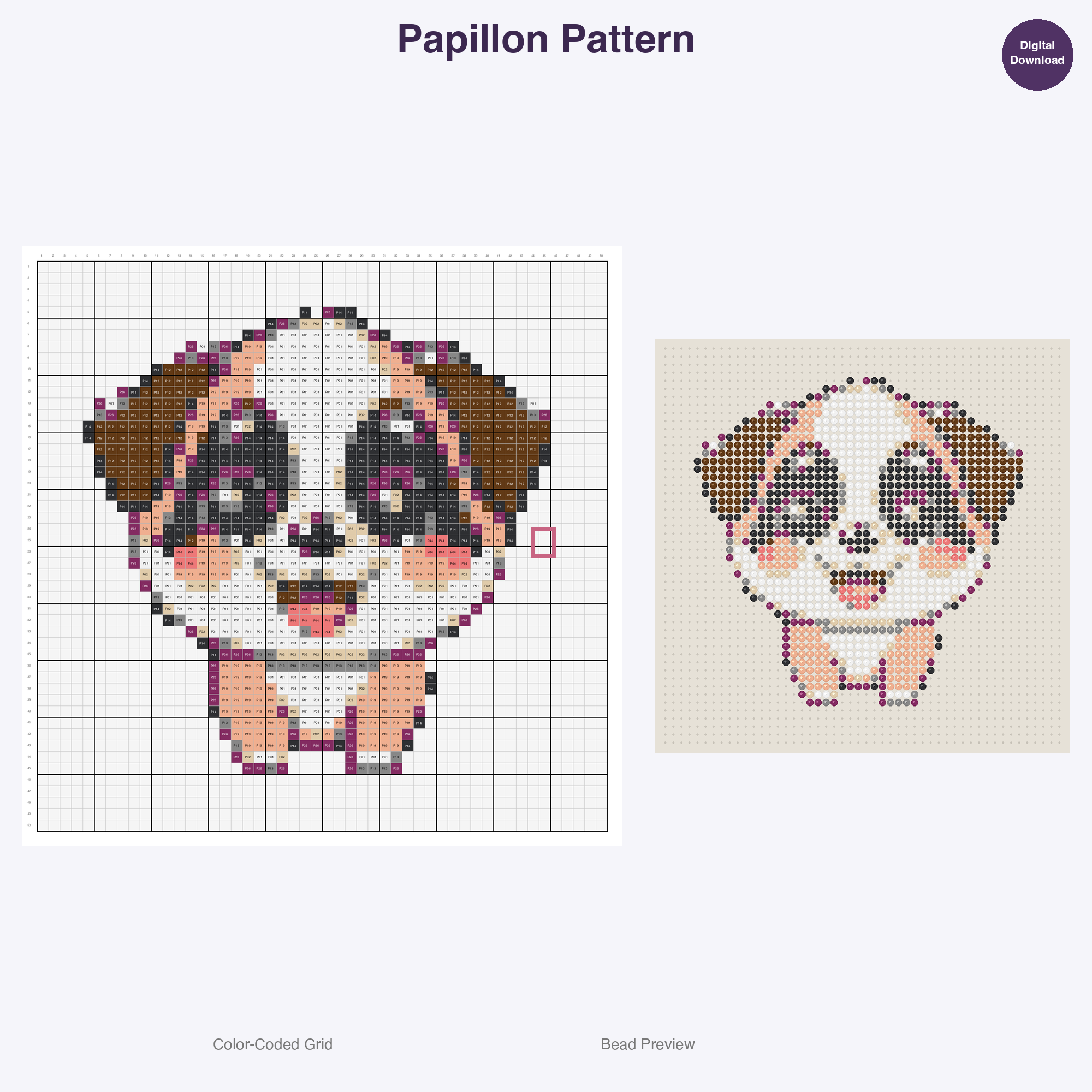 Kawaii Dog Breeds Perler Bead Patterns Bundle, 48 Designs (PDF Digital Download)
