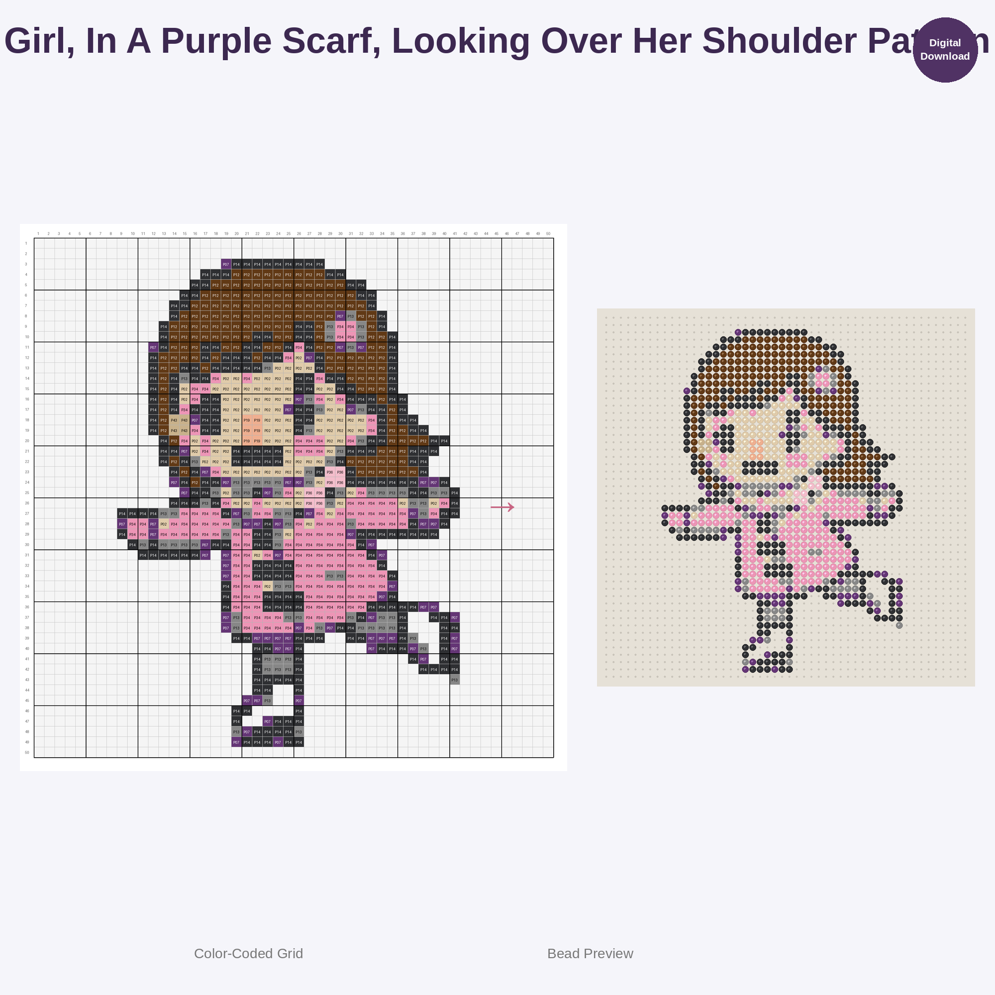 Kawaii Ice Skating Kids Perler Bead Patterns Bundle, 48 Designs (PDF Digital Download)