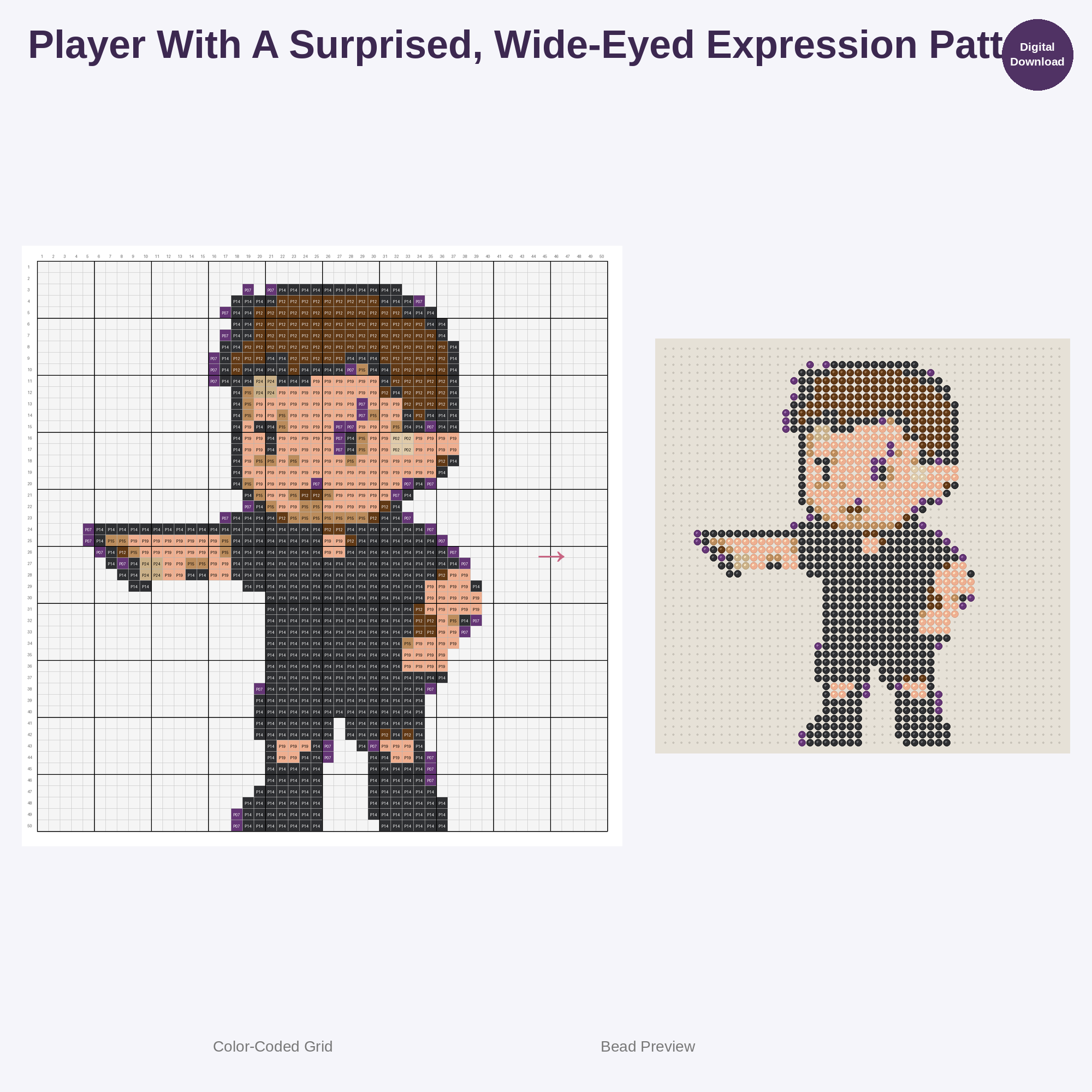 Cute Kawaii Kids Soccer Team Perler Bead Patterns Bundle, 48 Designs (PDF Digital Download)