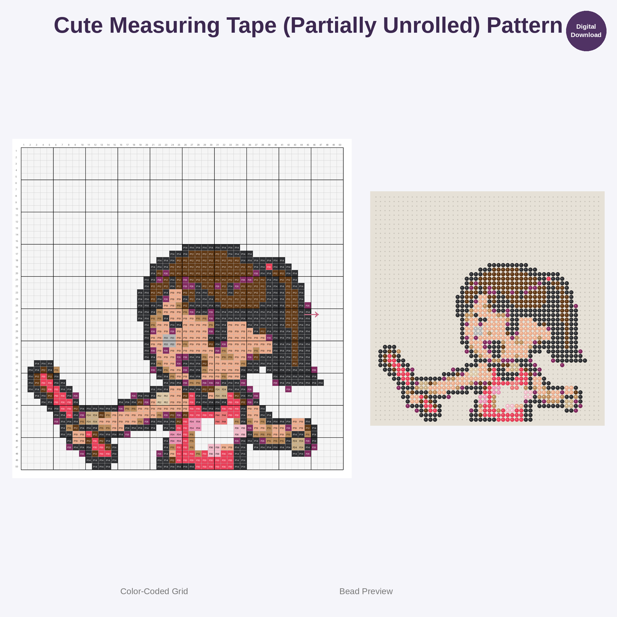 Kawaii Kids Track & Field Adventures Perler Bead Patterns Bundle, 48 Designs (PDF Digital Download)