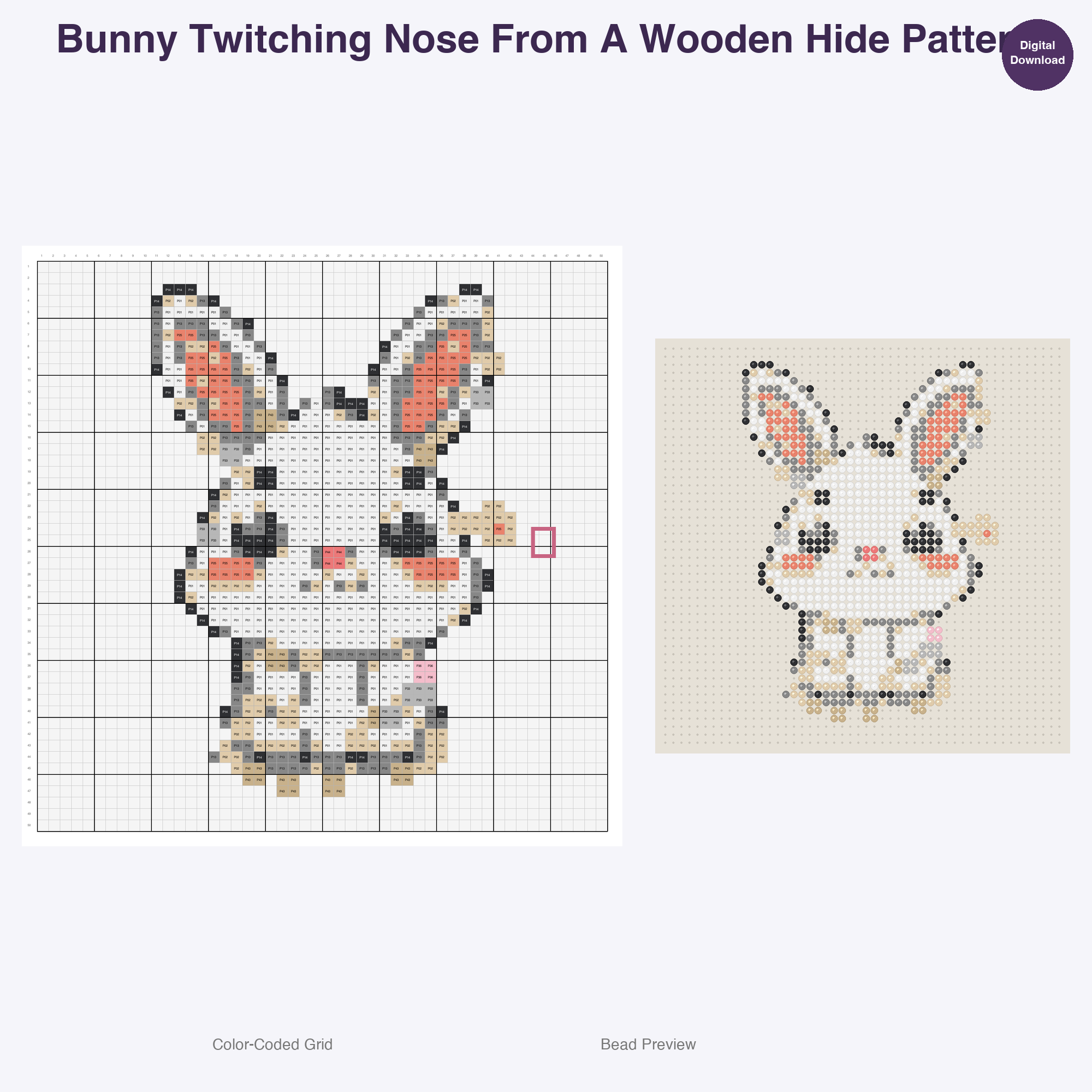 Little Lair Sweethearts Perler Bead Patterns, 48 Designs x 3 Grid Sizes (29x29 + 50x50 + 128x128), Fuse Bead PDF Digital Download