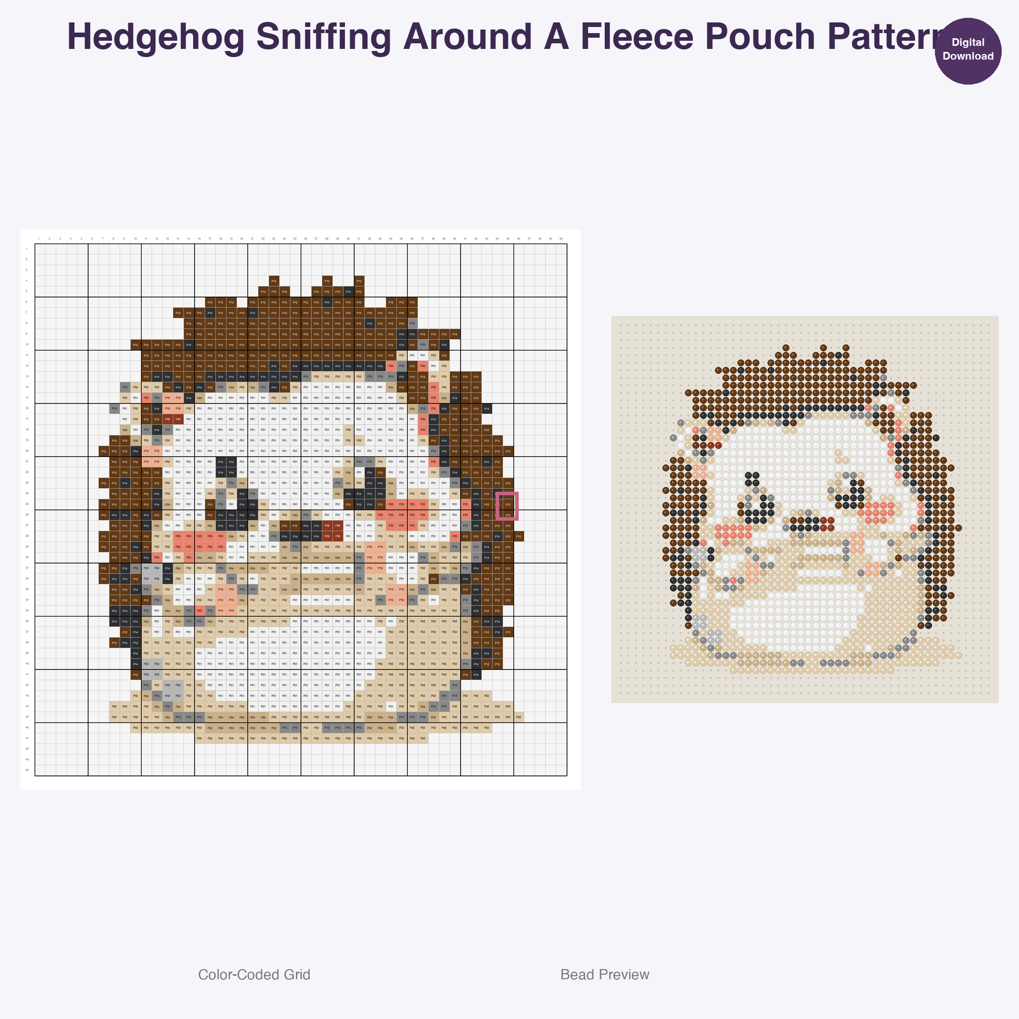 Little Lair Sweethearts Perler Bead Patterns, 48 Designs x 3 Grid Sizes (29x29 + 50x50 + 128x128), Fuse Bead PDF Digital Download