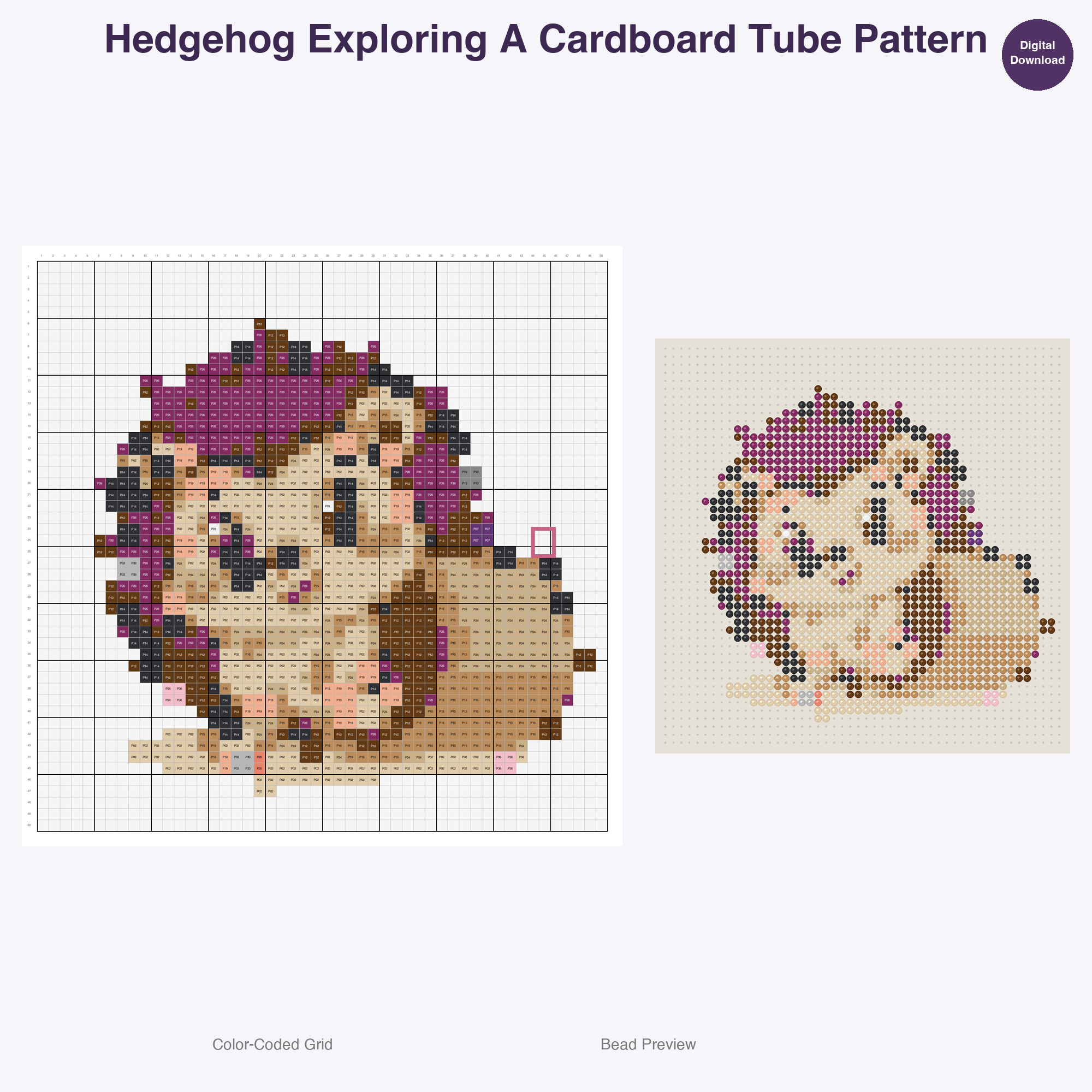 Little Lair Sweethearts Perler Bead Patterns, 48 Designs x 3 Grid Sizes (29x29 + 50x50 + 128x128), Fuse Bead PDF Digital Download