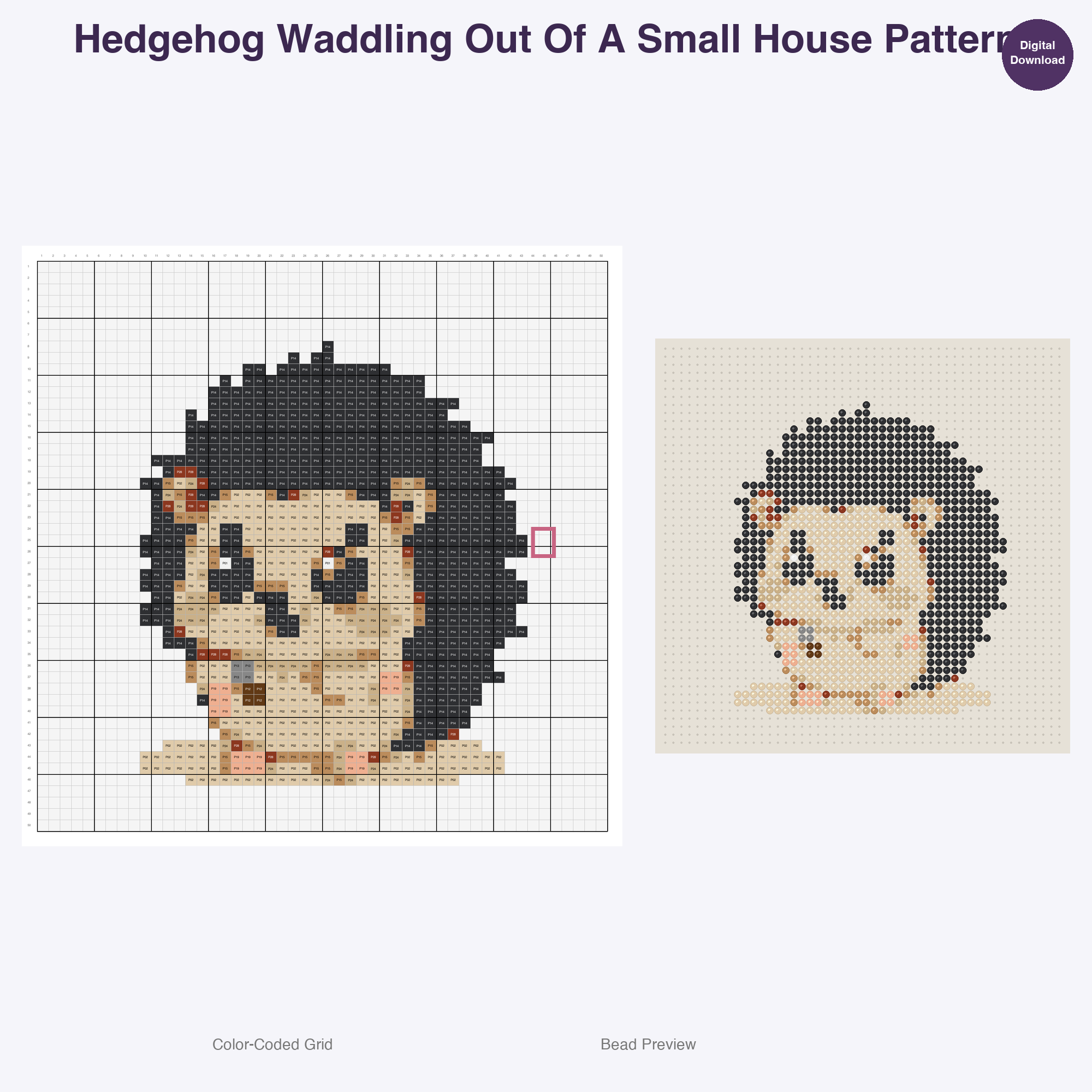Little Lair Sweethearts Perler Bead Patterns, 48 Designs x 3 Grid Sizes (29x29 + 50x50 + 128x128), Fuse Bead PDF Digital Download