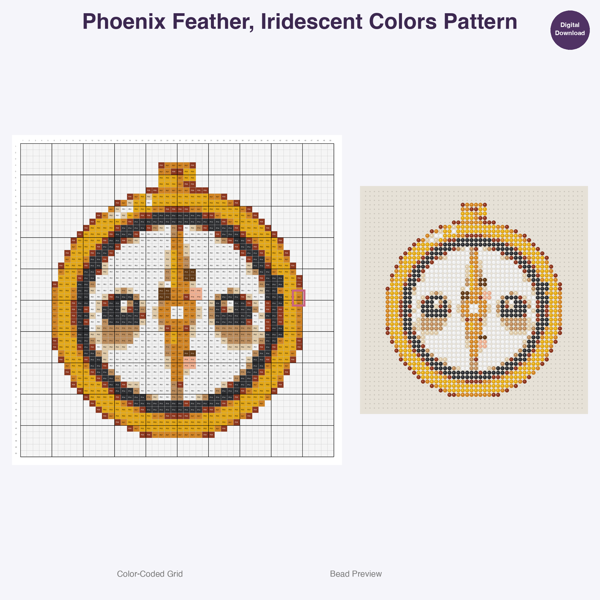 Mystical Artifacts Spellbooks Perler Bead Patterns Bundle, 48 Designs (PDF Digital Download)