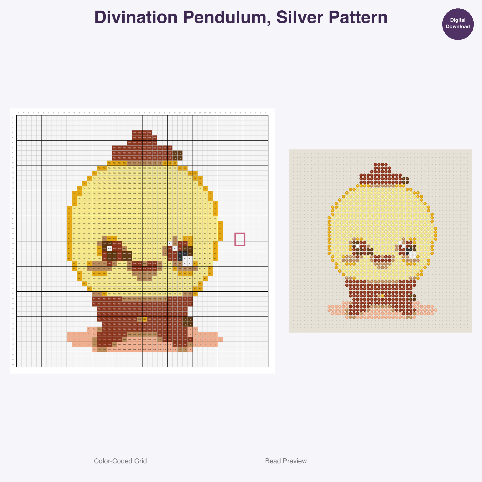Mystical Artifacts Spellbooks Perler Bead Patterns Bundle, 48 Designs (PDF Digital Download)