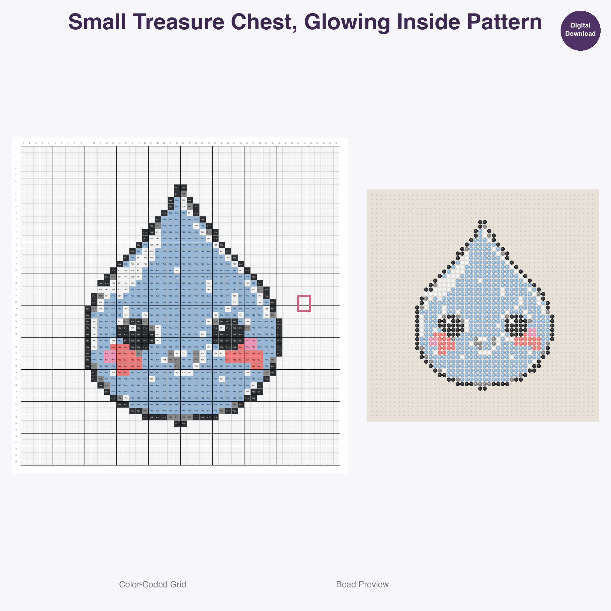 Mystical Artifacts Spellbooks Perler Bead Patterns Bundle, 48 Designs (PDF Digital Download)