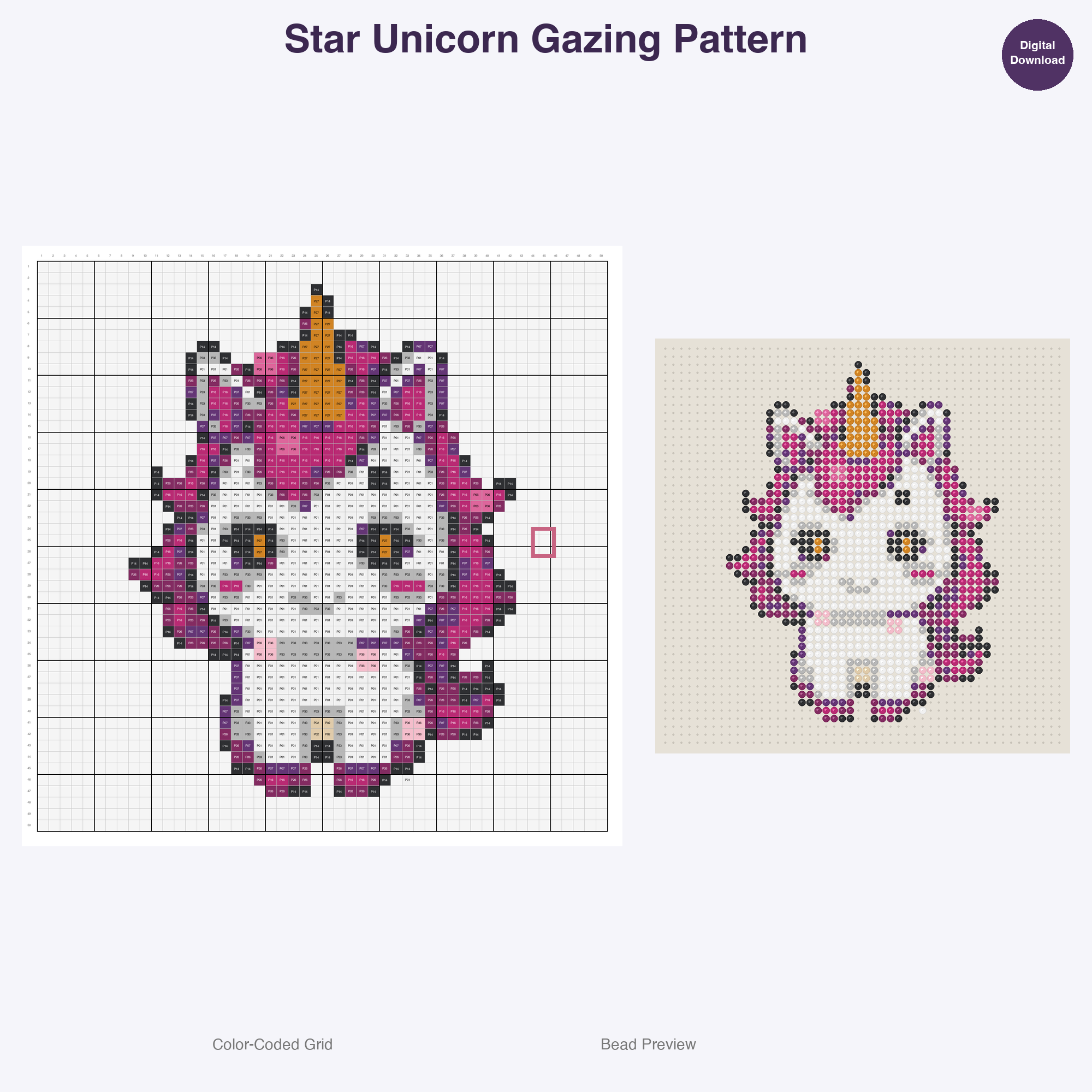 Mythical Elemental Guardians Perler Bead Patterns Bundle, 48 Designs (PDF Digital Download)