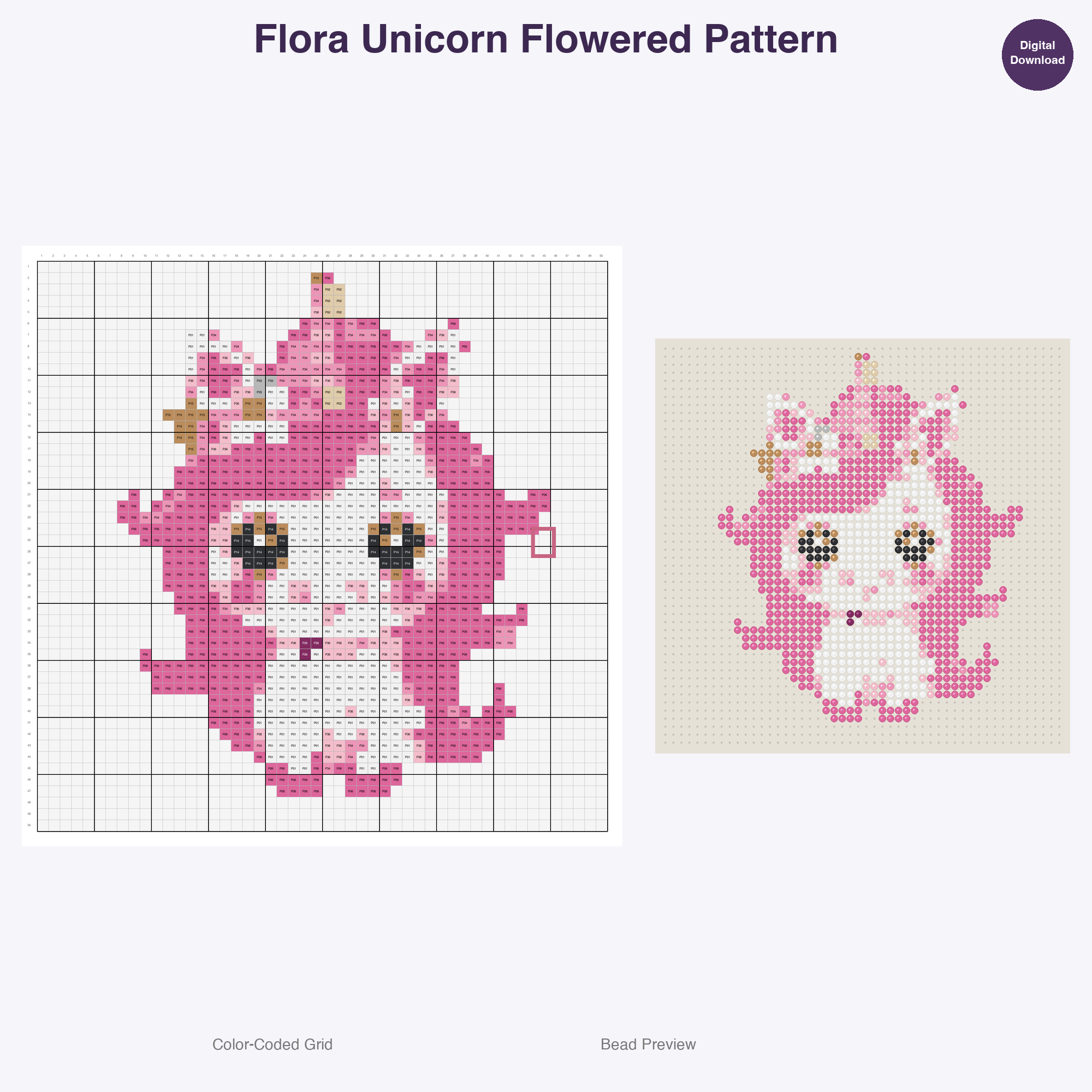 Mythical Elemental Guardians Perler Bead Patterns Bundle, 48 Designs (PDF Digital Download)