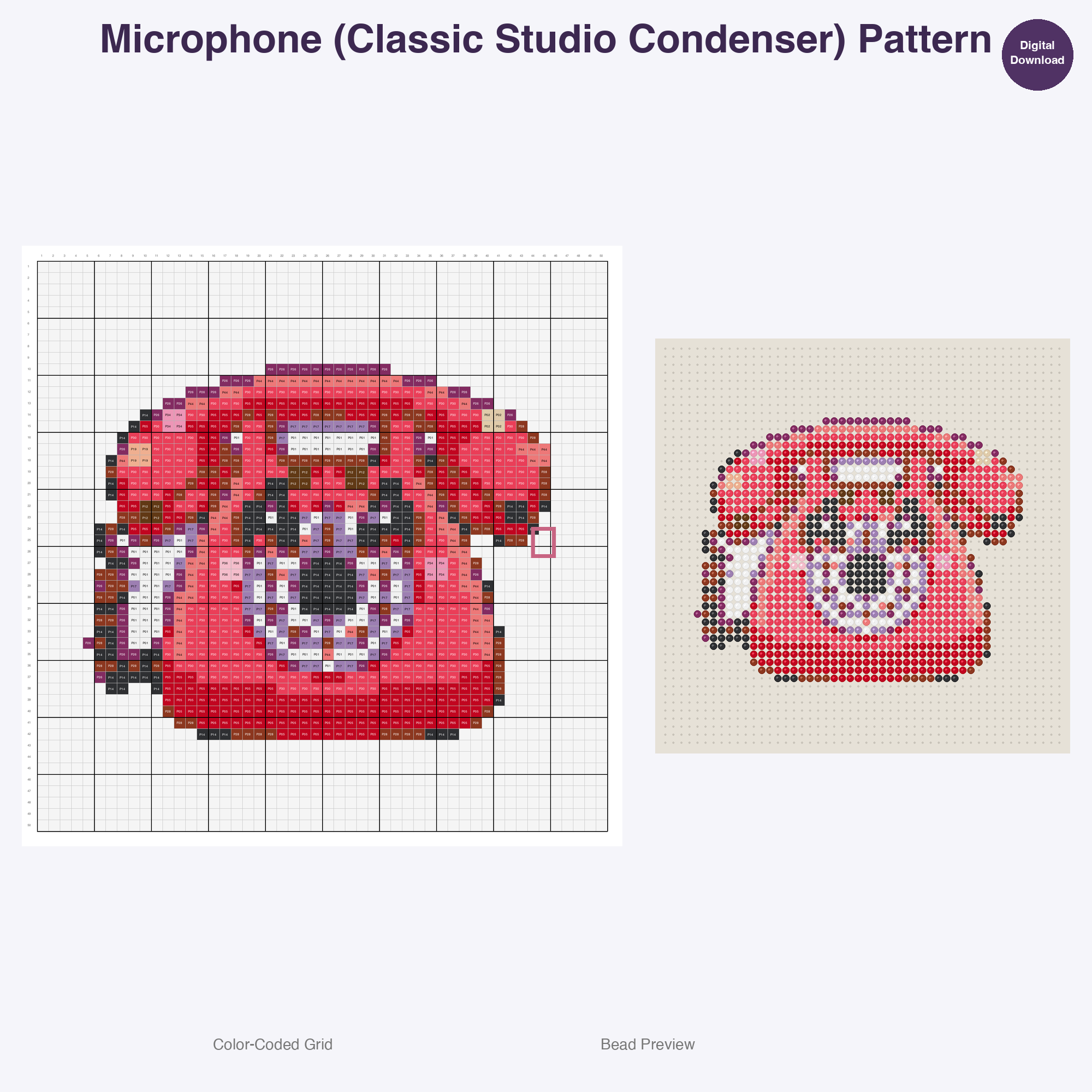 Nostalgic Gadget Charm Perler Bead Patterns Bundle, 48 Designs (PDF Digital Download)