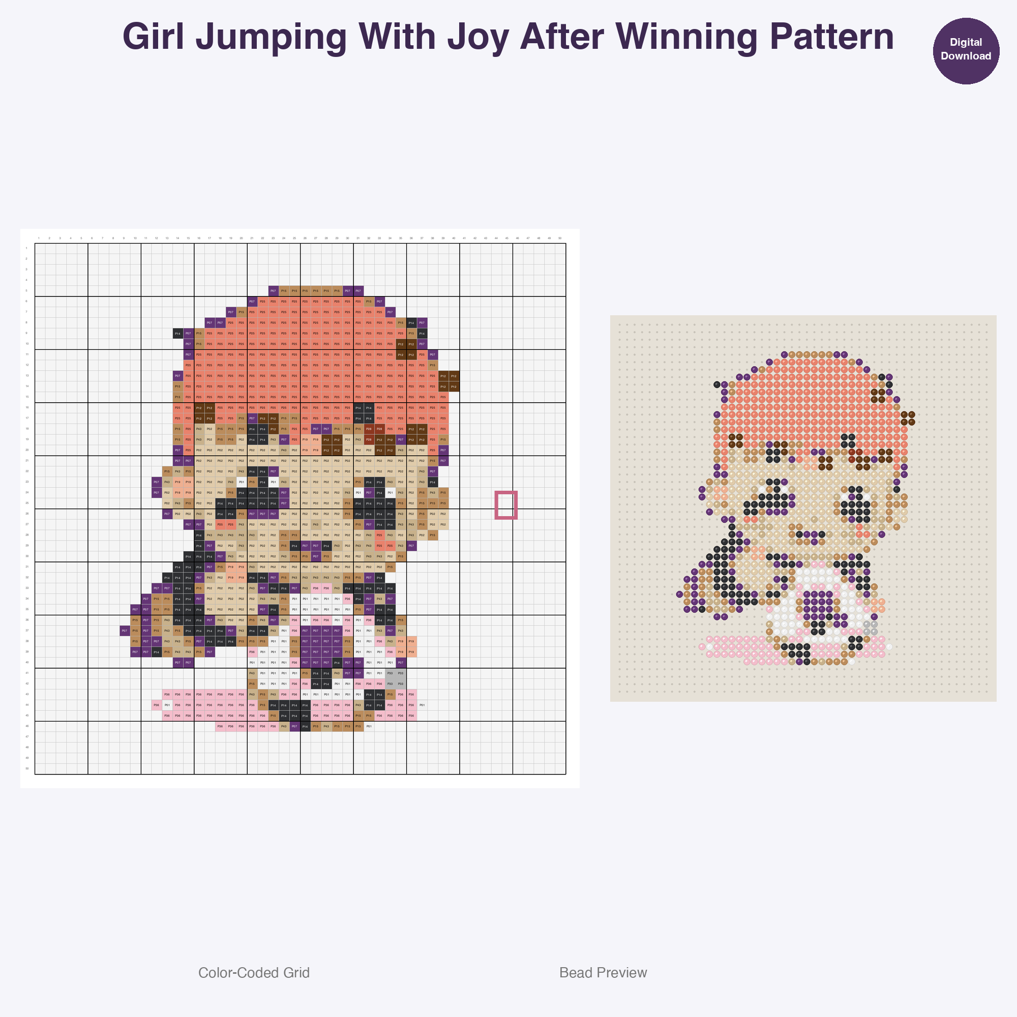 Cute Pickleball Fun Perler Bead Patterns Bundle, 48 Designs (PDF Digital Download)