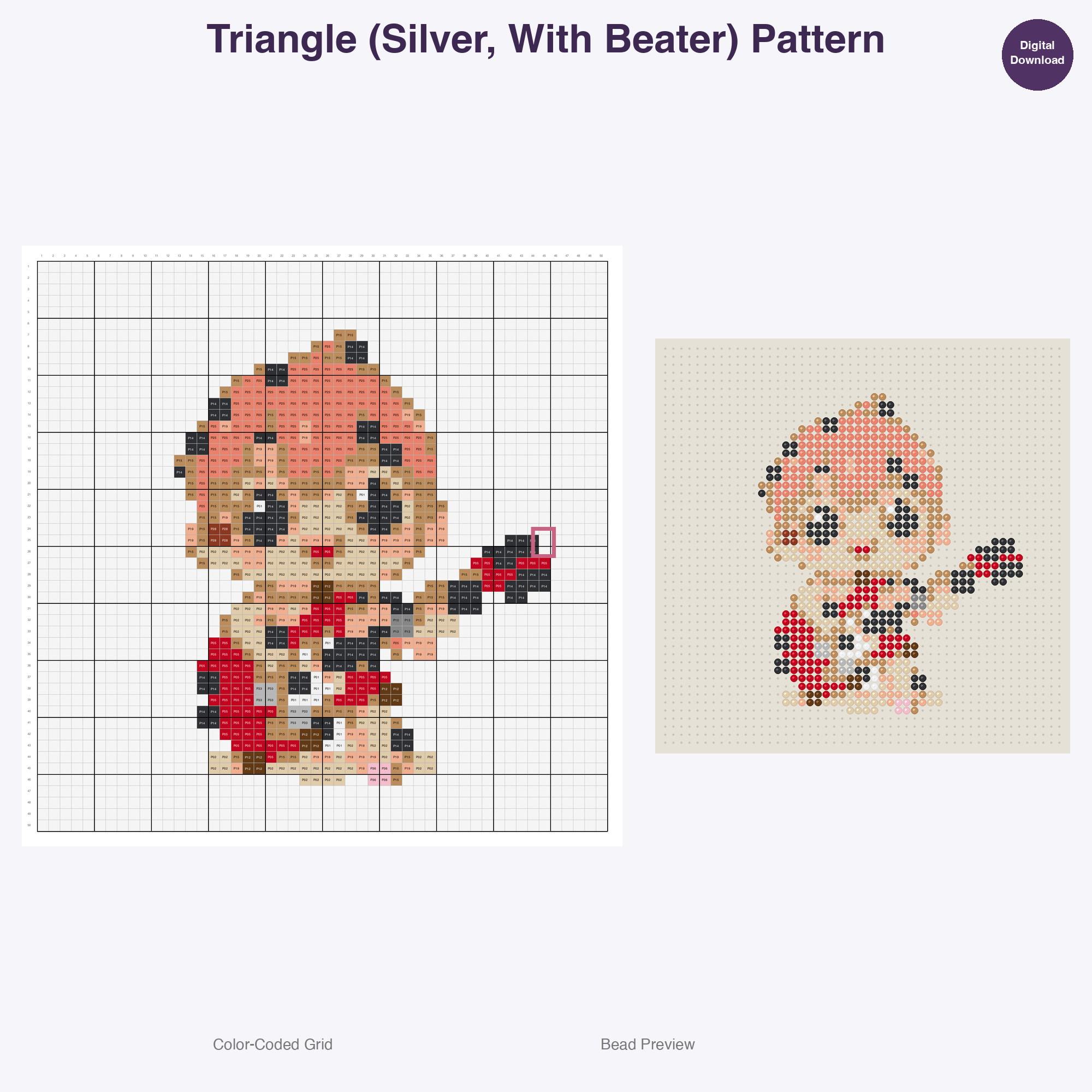 Pixel Pop Concert Perler Bead Patterns Bundle, 48 Designs (PDF Digital Download)