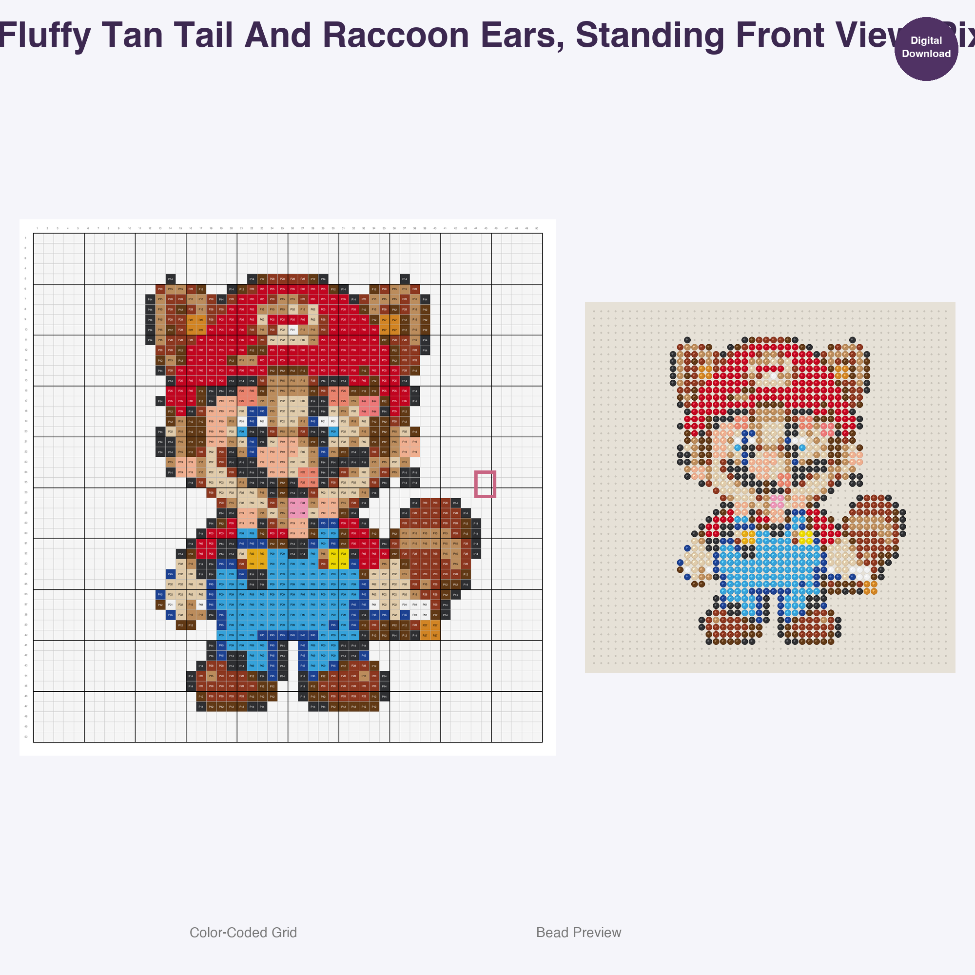 Retro Nintendo Pixel Characters Perler Bead Patterns, 48 Designs x 2 Grid Sizes (50x50 + 128x128), Fuse Bead PDF Digital Download