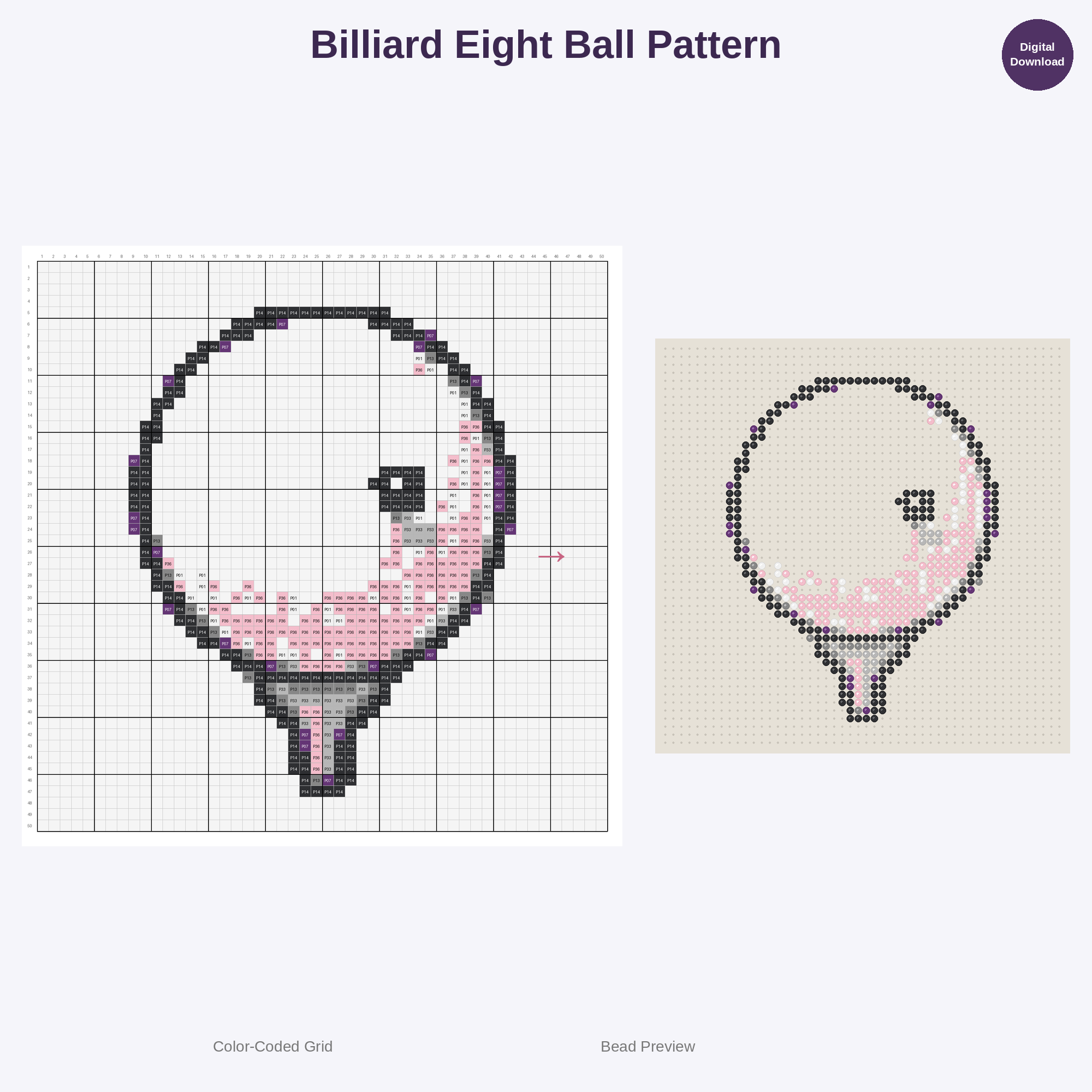 Cute Kawaii Sports Equipment & Balls Perler Bead Patterns Bundle, 48 Designs (PDF Digital Download)