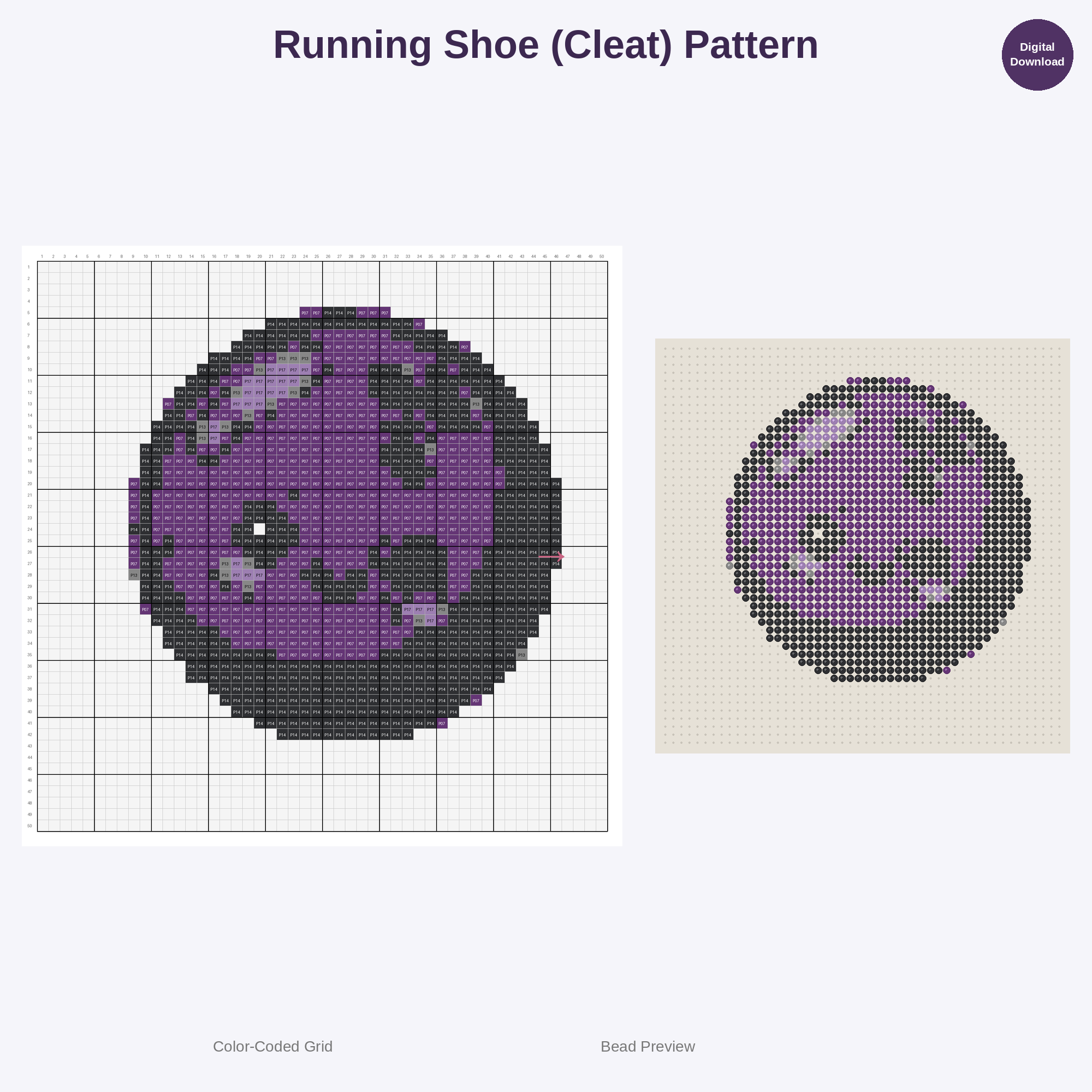 Cute Kawaii Sports Equipment & Balls Perler Bead Patterns Bundle, 48 Designs (PDF Digital Download)