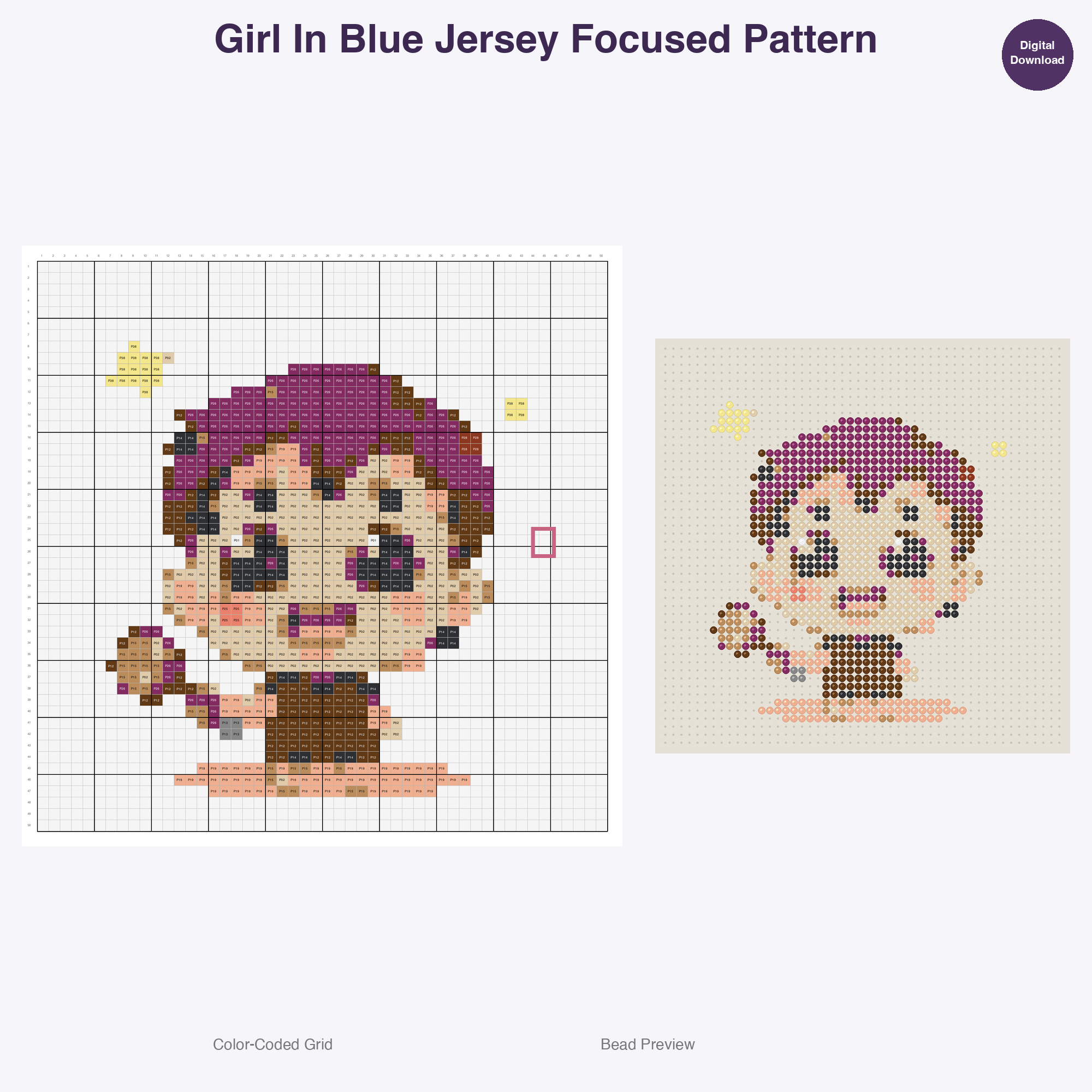 Cute Kids Table Tennis Perler Bead Patterns Bundle, 48 Designs (PDF Digital Download)
