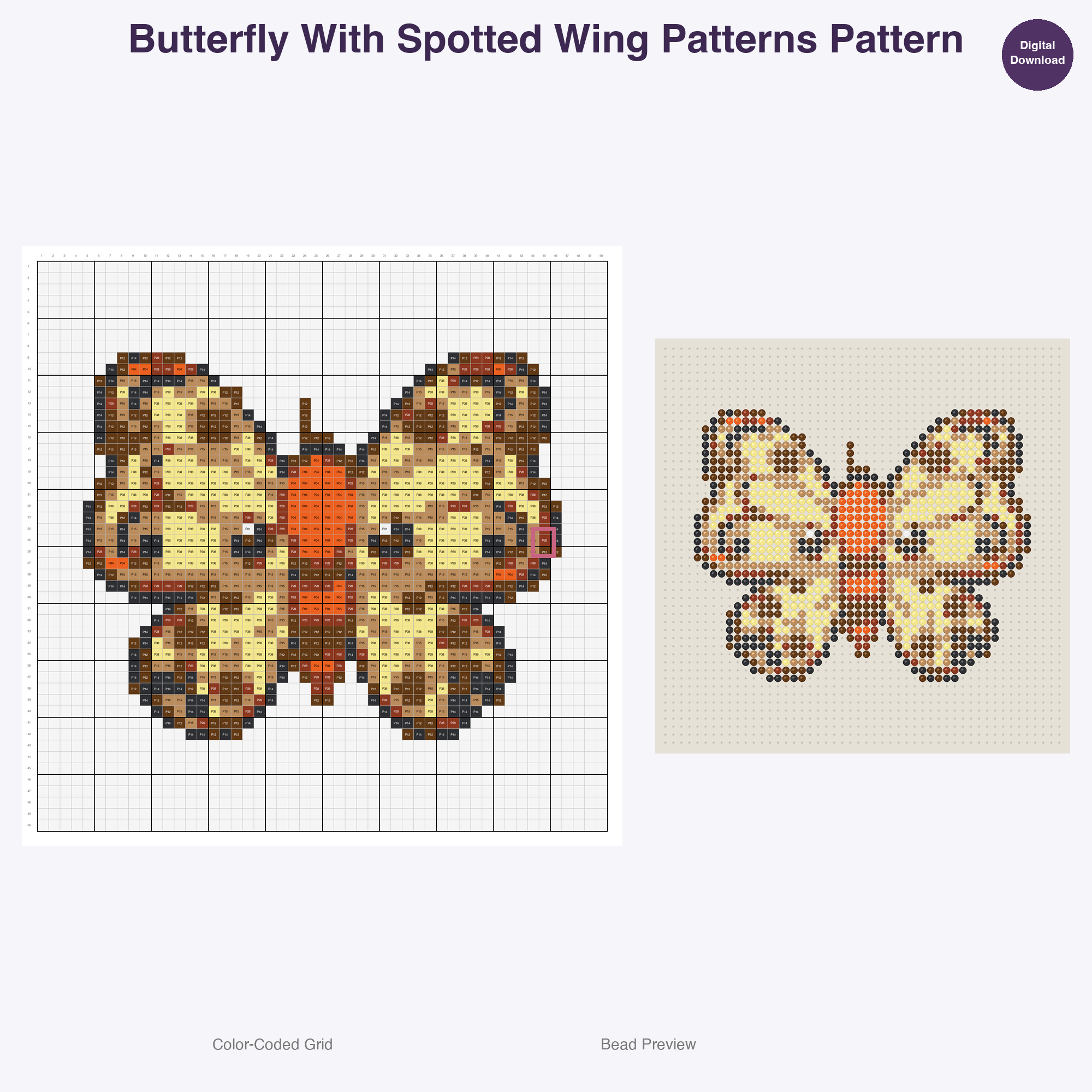 Tiny Terrarium Friends Perler Bead Patterns, 48 Designs x 3 Grid Sizes (29x29 + 50x50 + 128x128), Fuse Bead PDF Digital Download
