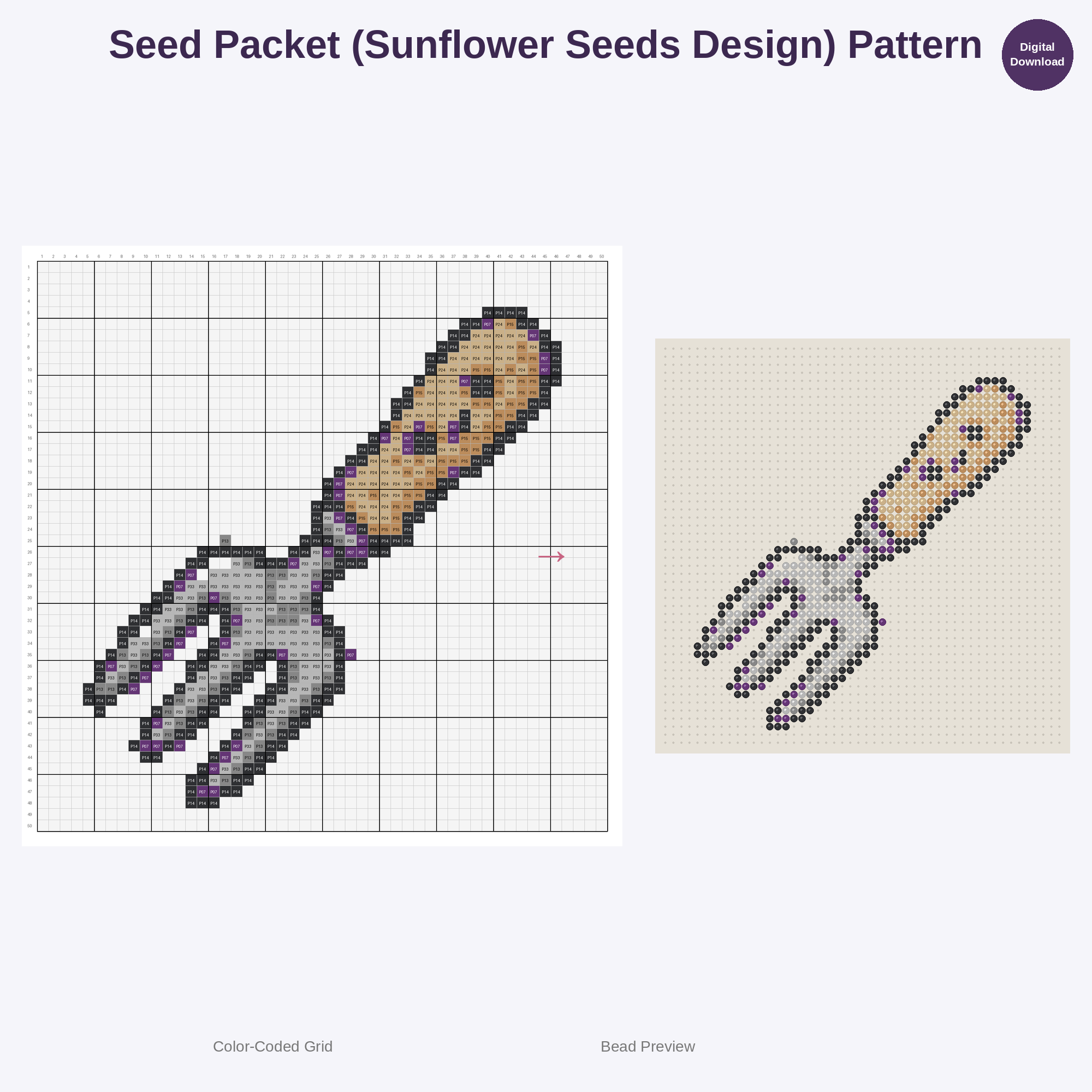 Whimsical Potting Shed & Garden Tools Perler Bead Patterns Bundle, 48 Designs (PDF Digital Download)