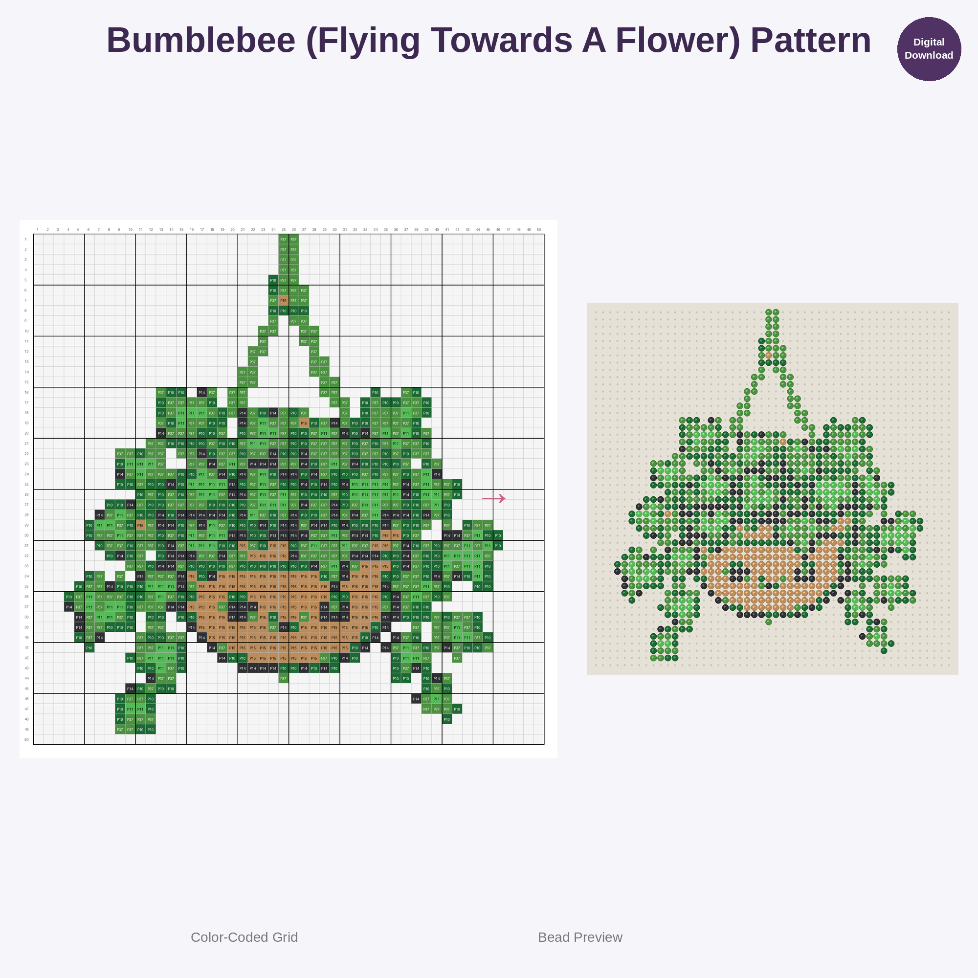 Whimsical Potting Shed & Garden Tools Perler Bead Patterns Bundle, 48 Designs (PDF Digital Download)