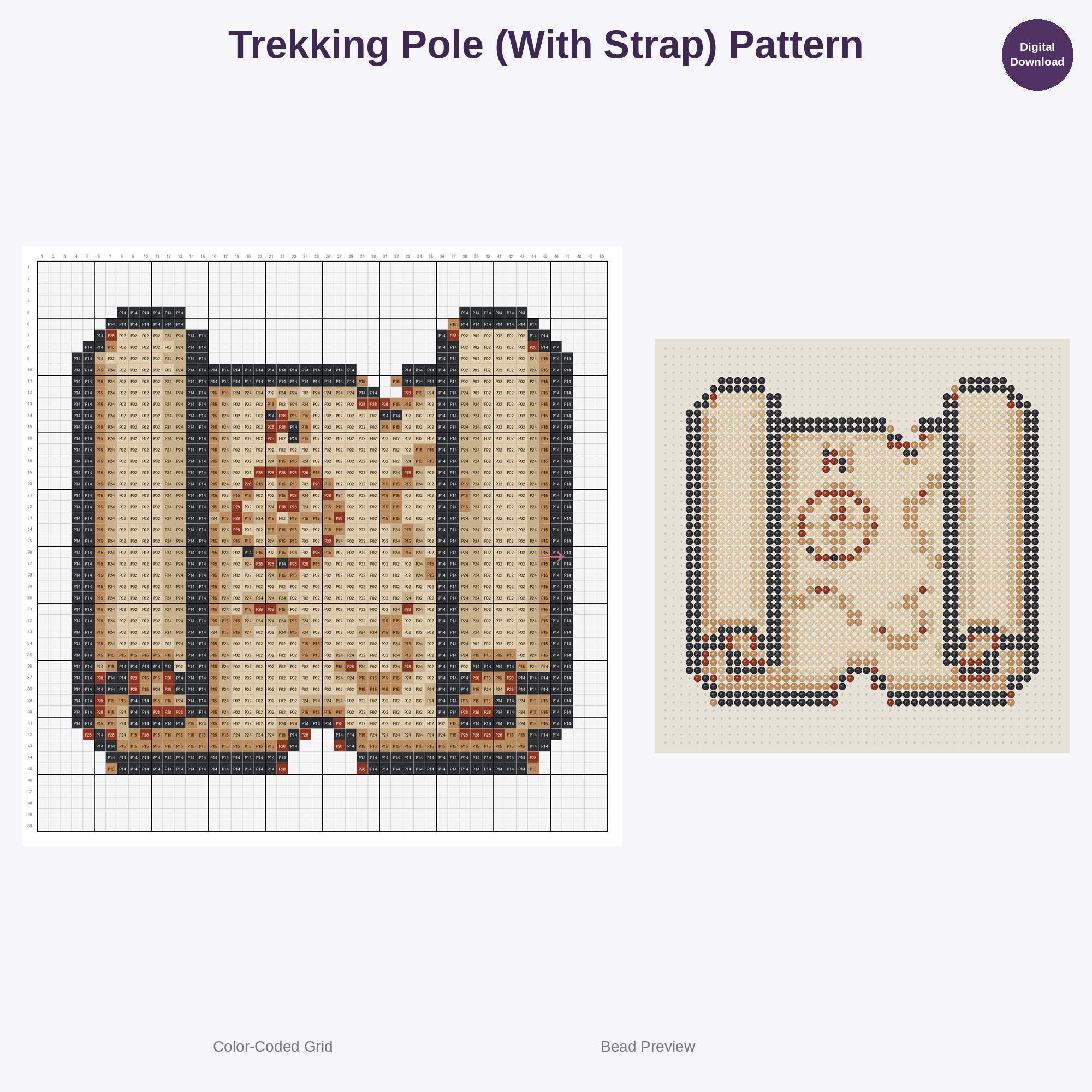 Wilderness Wonders & Wanderlust Perler Bead Patterns Bundle, 48 Designs (PDF Digital Download)