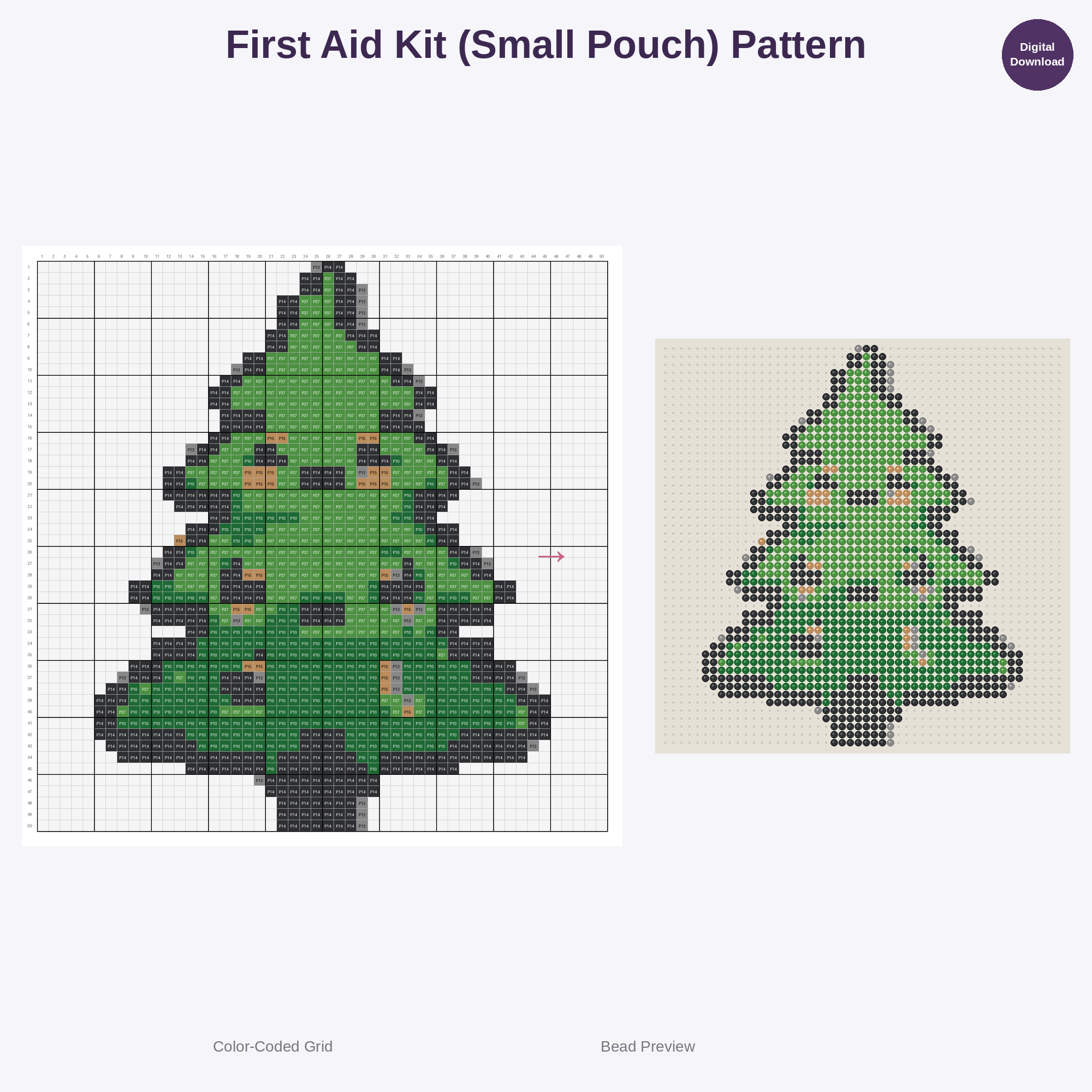 Wilderness Wonders & Wanderlust Perler Bead Patterns Bundle, 48 Designs (PDF Digital Download)