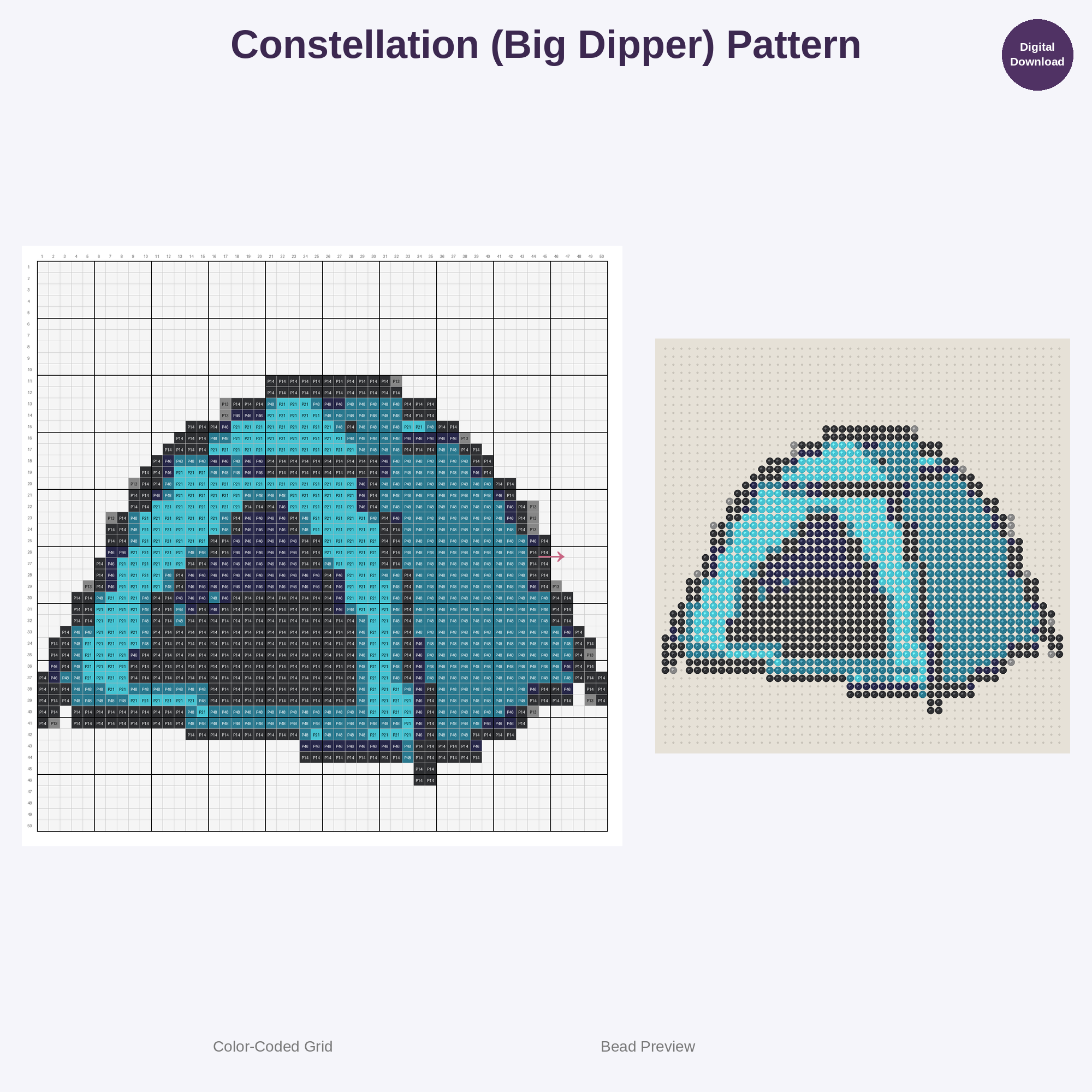Wilderness Wonders & Wanderlust Perler Bead Patterns Bundle, 48 Designs (PDF Digital Download)