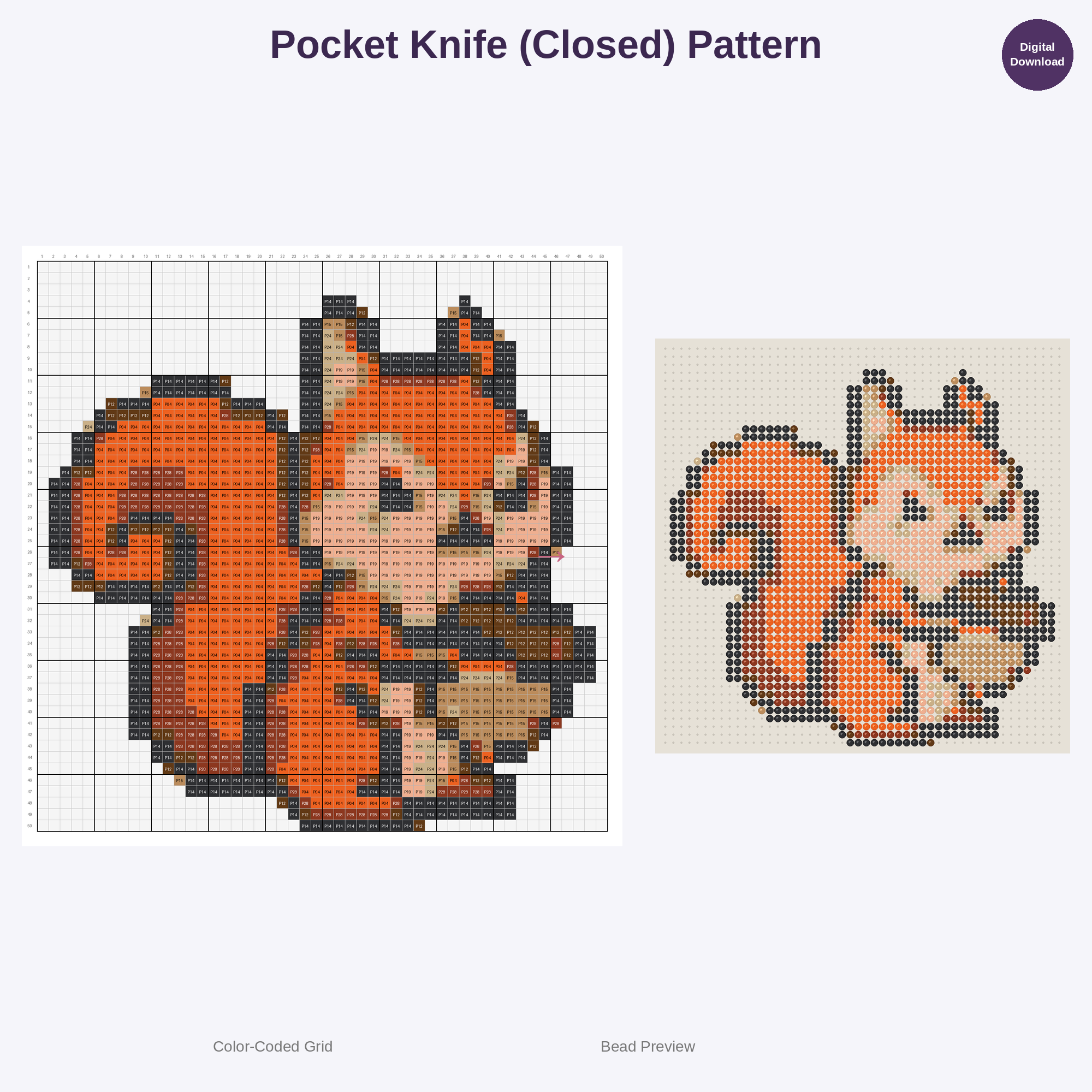 Wilderness Wonders & Wanderlust Perler Bead Patterns Bundle, 48 Designs (PDF Digital Download)