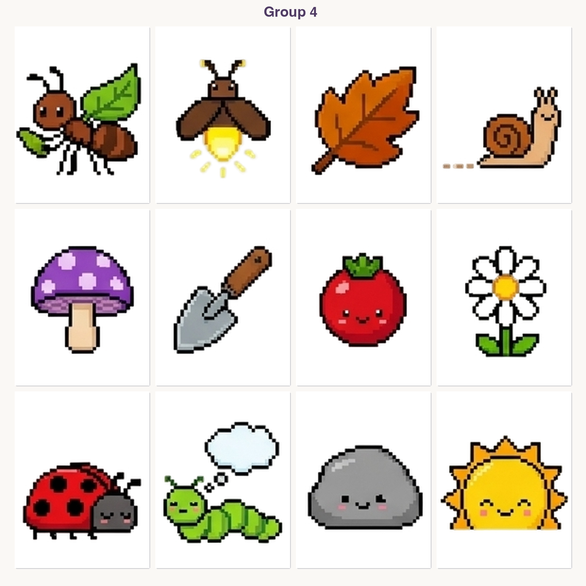Whimsical Garden Bugs Perler Bead Patterns Bundle, 48 Designs (PDF Digital Download)