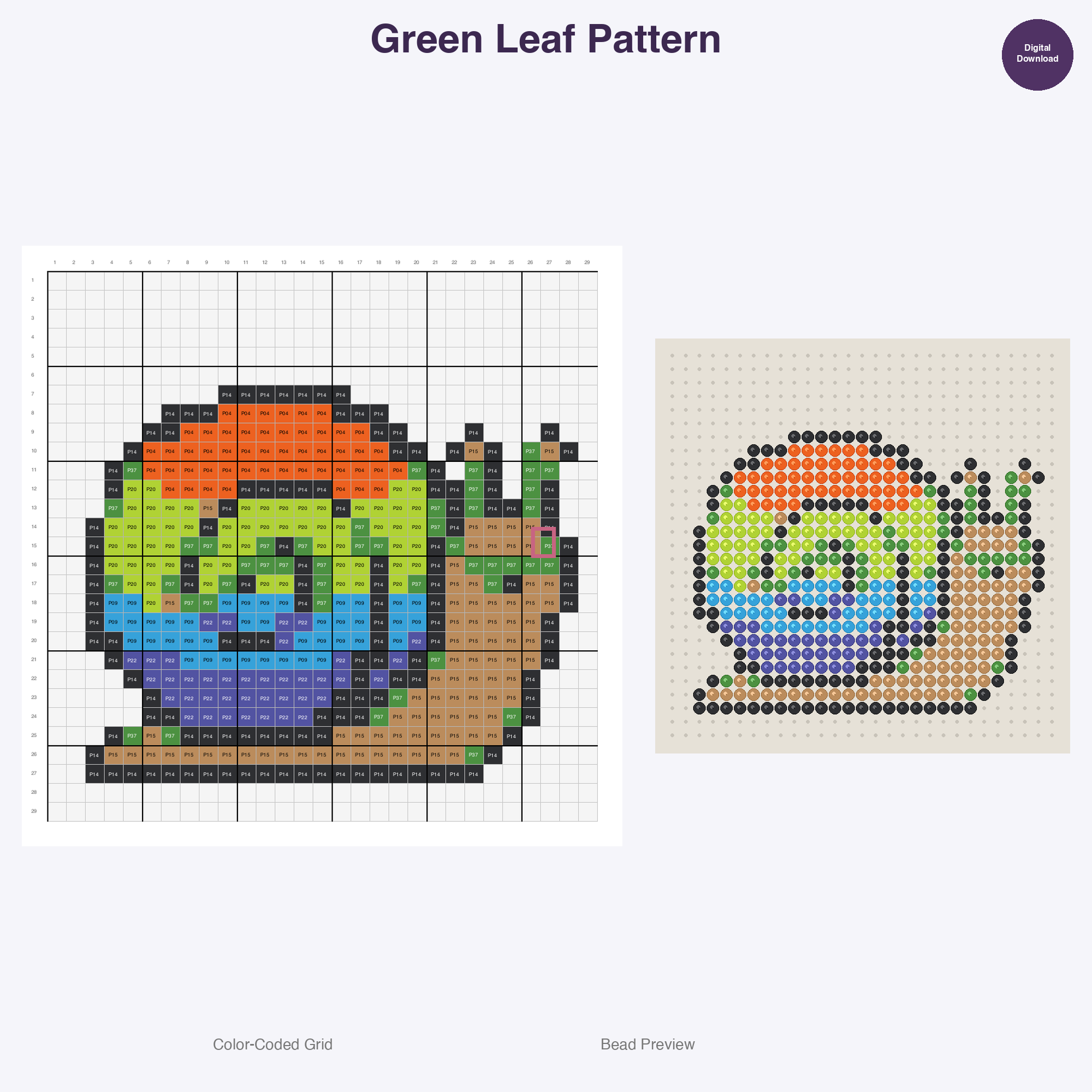 Whimsical Garden Bugs Perler Bead Patterns Bundle, 48 Designs (PDF Digital Download)