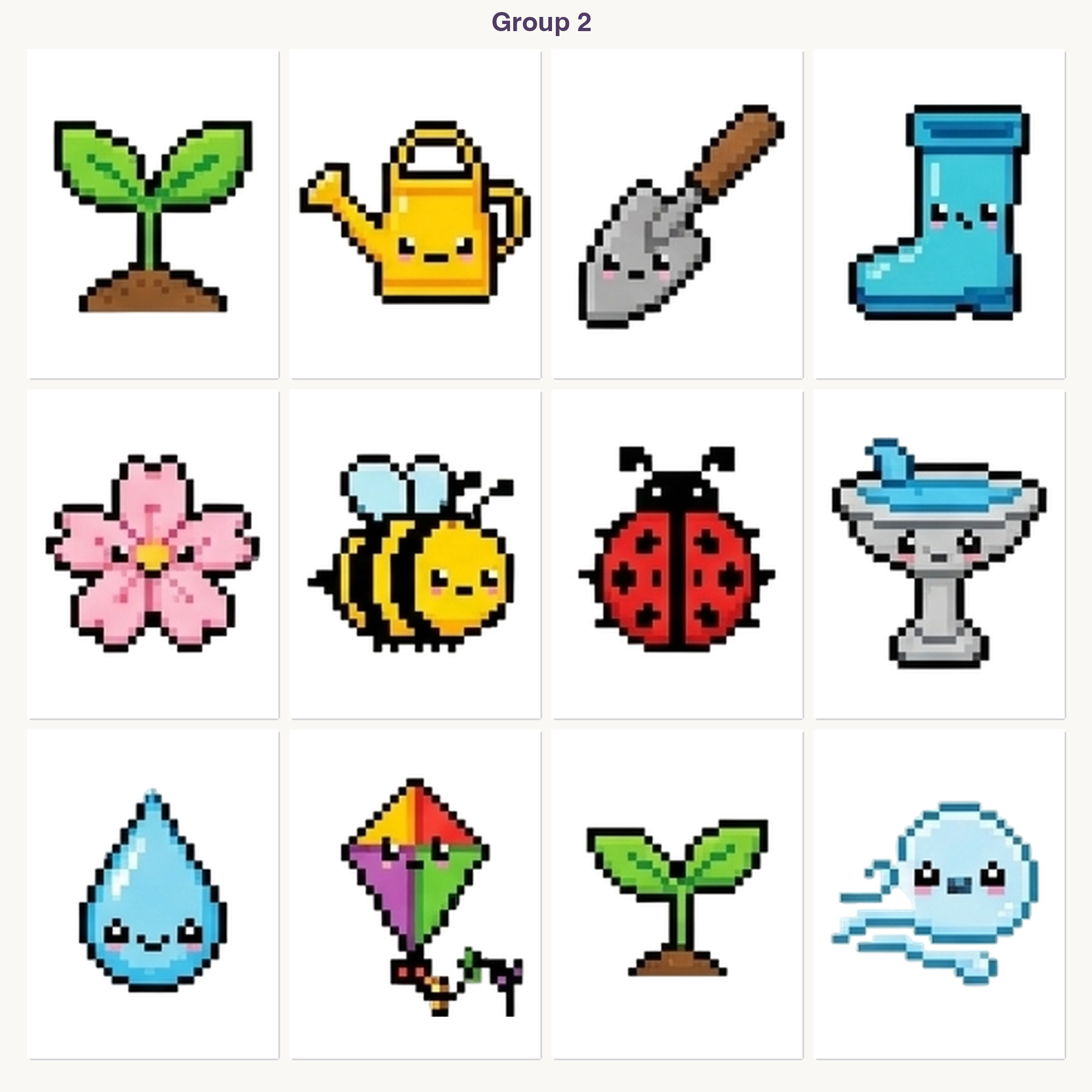 Whimsical Weather Seasons Perler Bead Patterns Bundle, 48 Designs (PDF Digital Download)